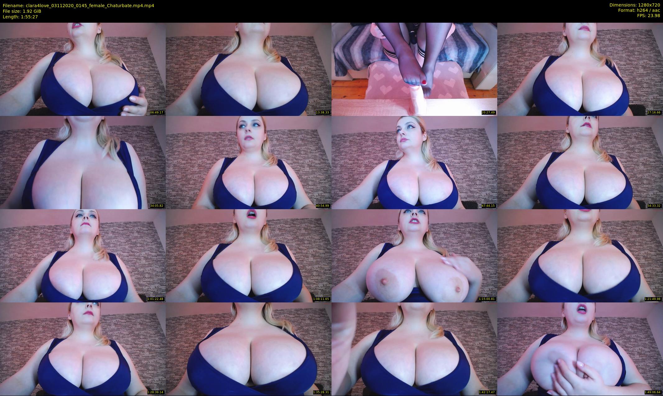 clara4love — 116 minute Chaturbate female cam show recording, 720p, Nov 3, 2020