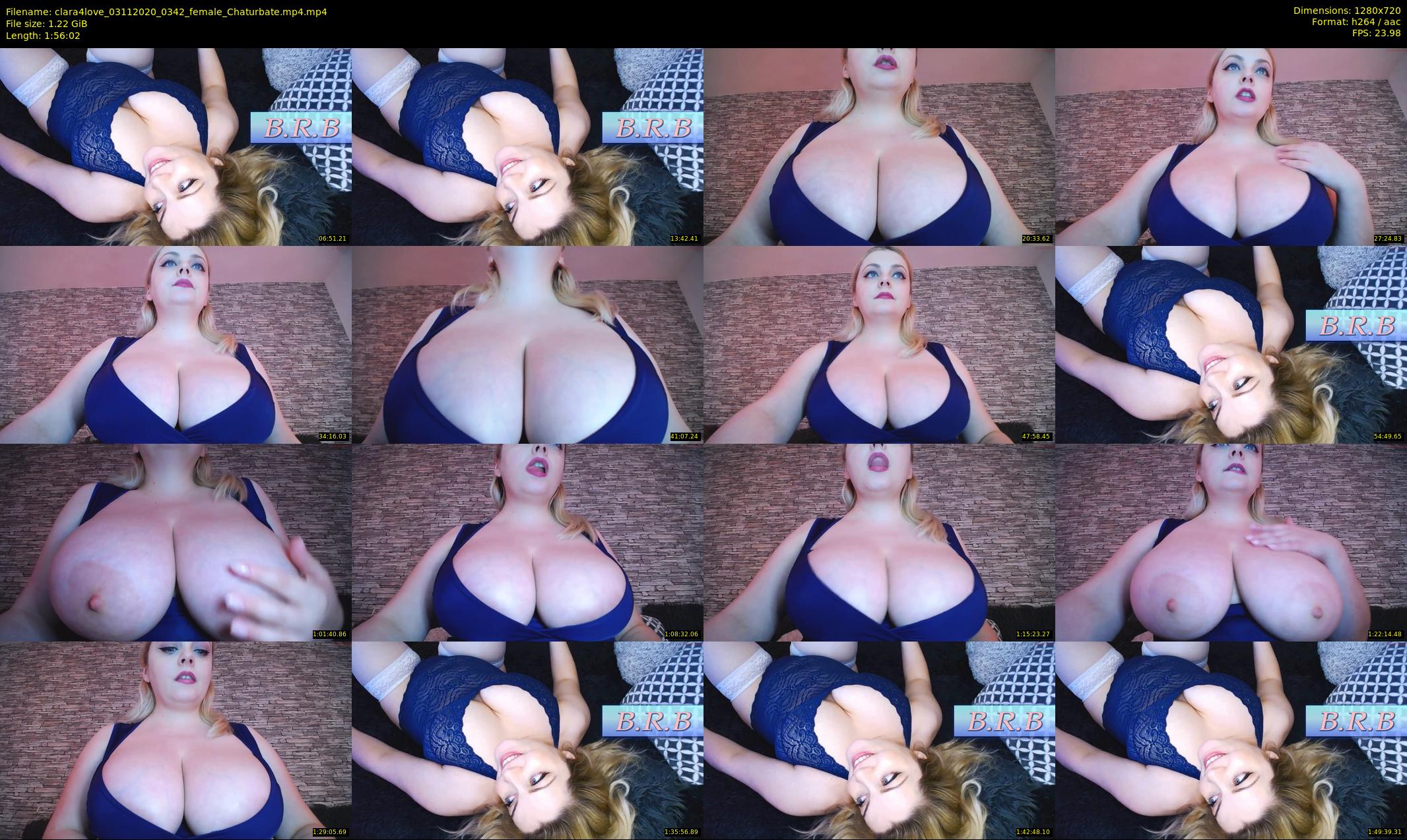 clara4love — 117 minute Chaturbate female cam show recording, 720p, Nov 3, 2020