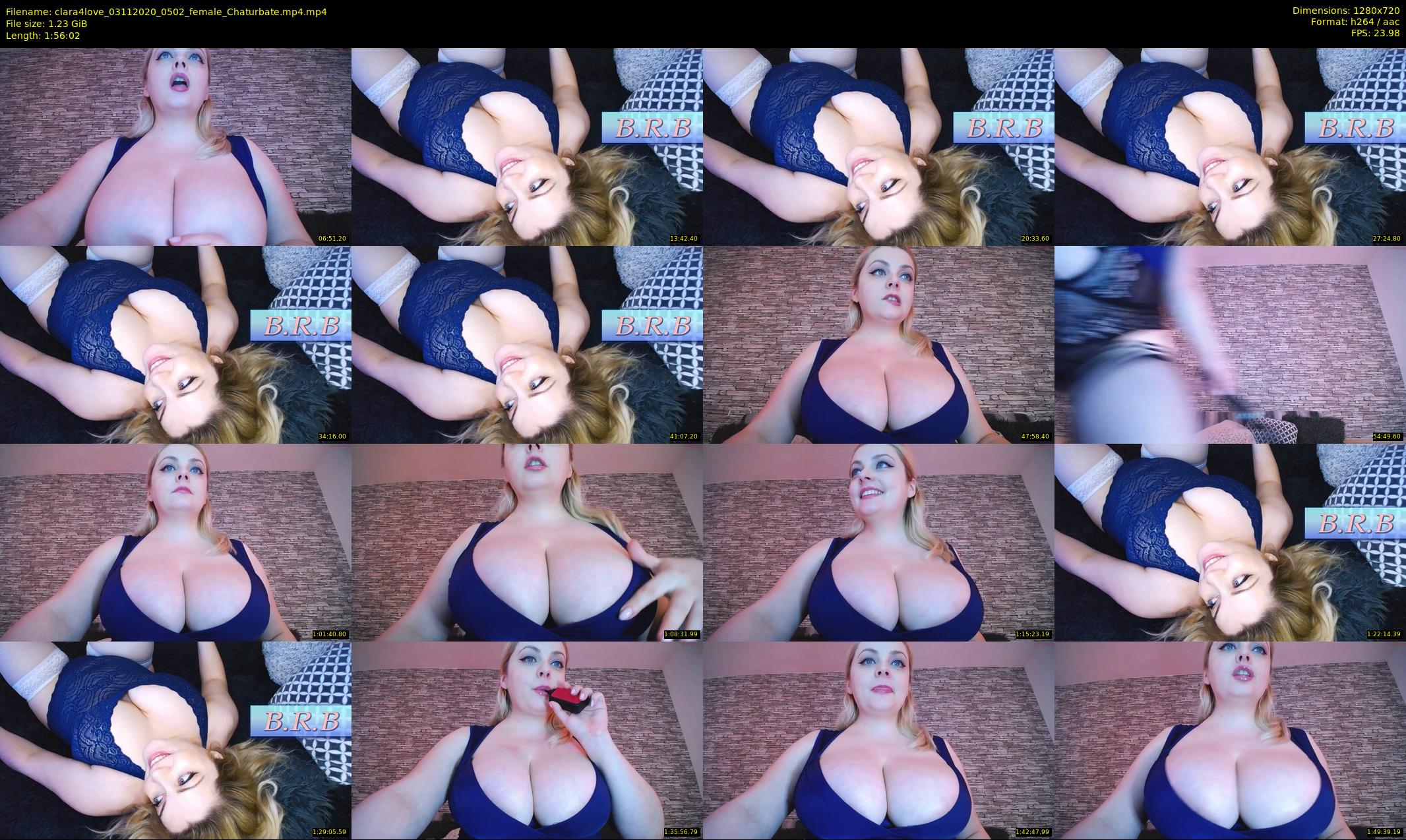 clara4love — 117 minute Chaturbate female cam show recording, 720p, Nov 3, 2020