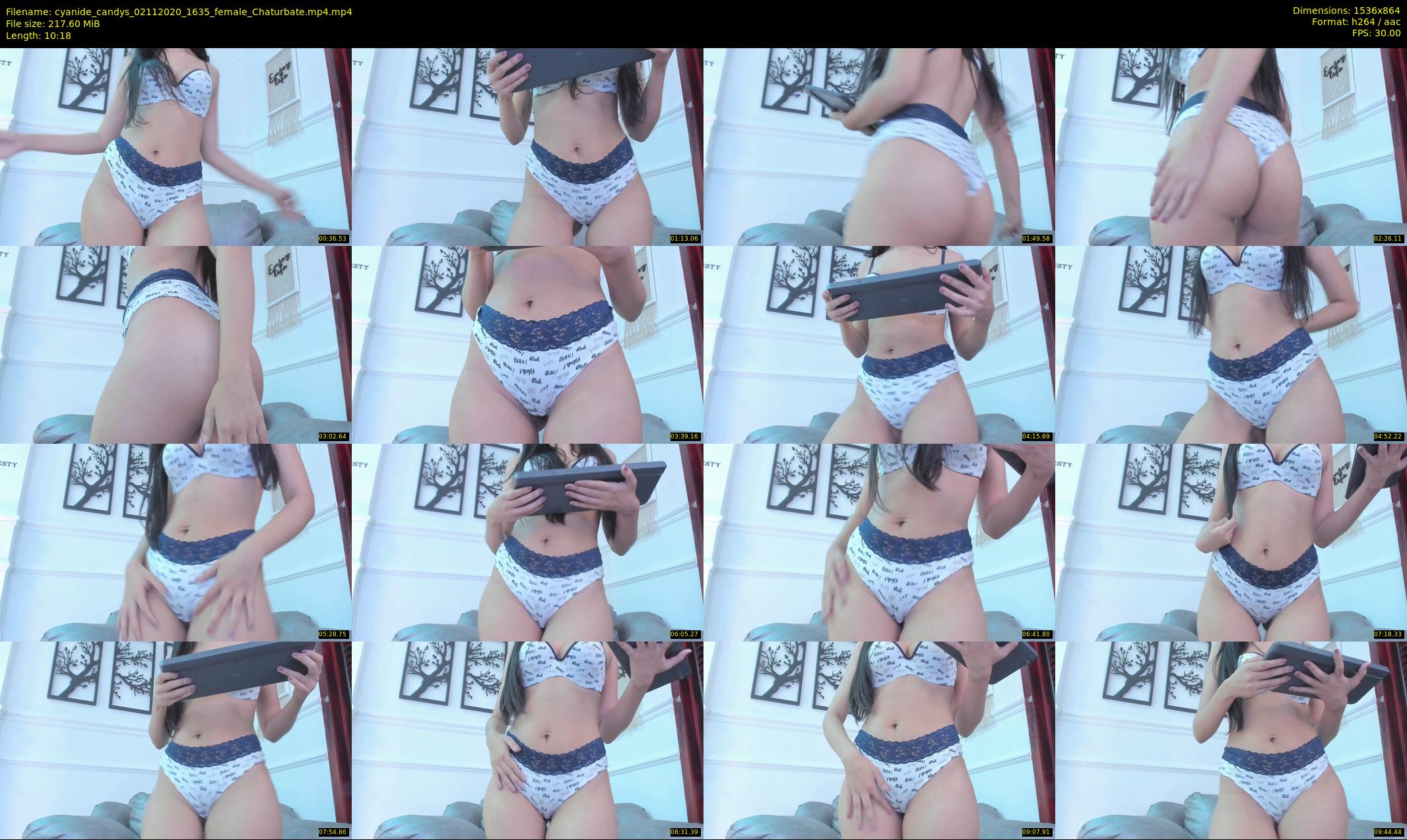 cyanide_candys — 11 minute Chaturbate female cam show recording, 720p, Nov 2, 2020