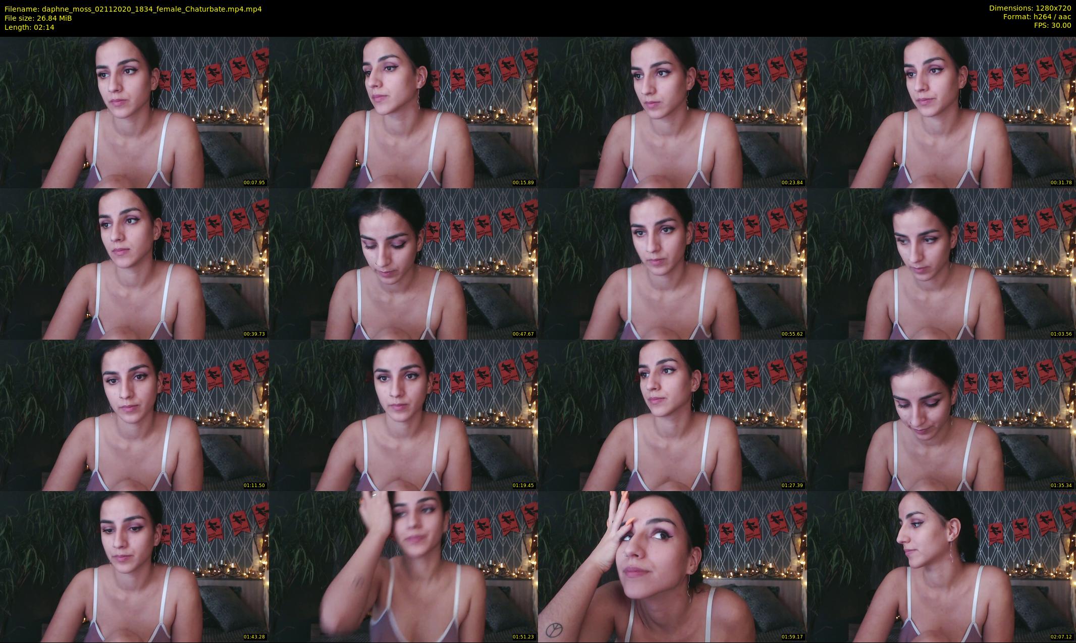 daphne_moss — 3 minute Chaturbate female cam show recording, 720p, Nov 2, 2020