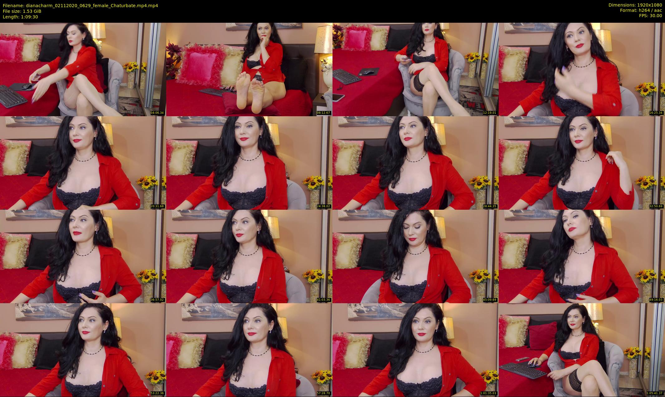 dianacharm — 70 minute Chaturbate female cam show recording, 1080p, Nov 2, 2020