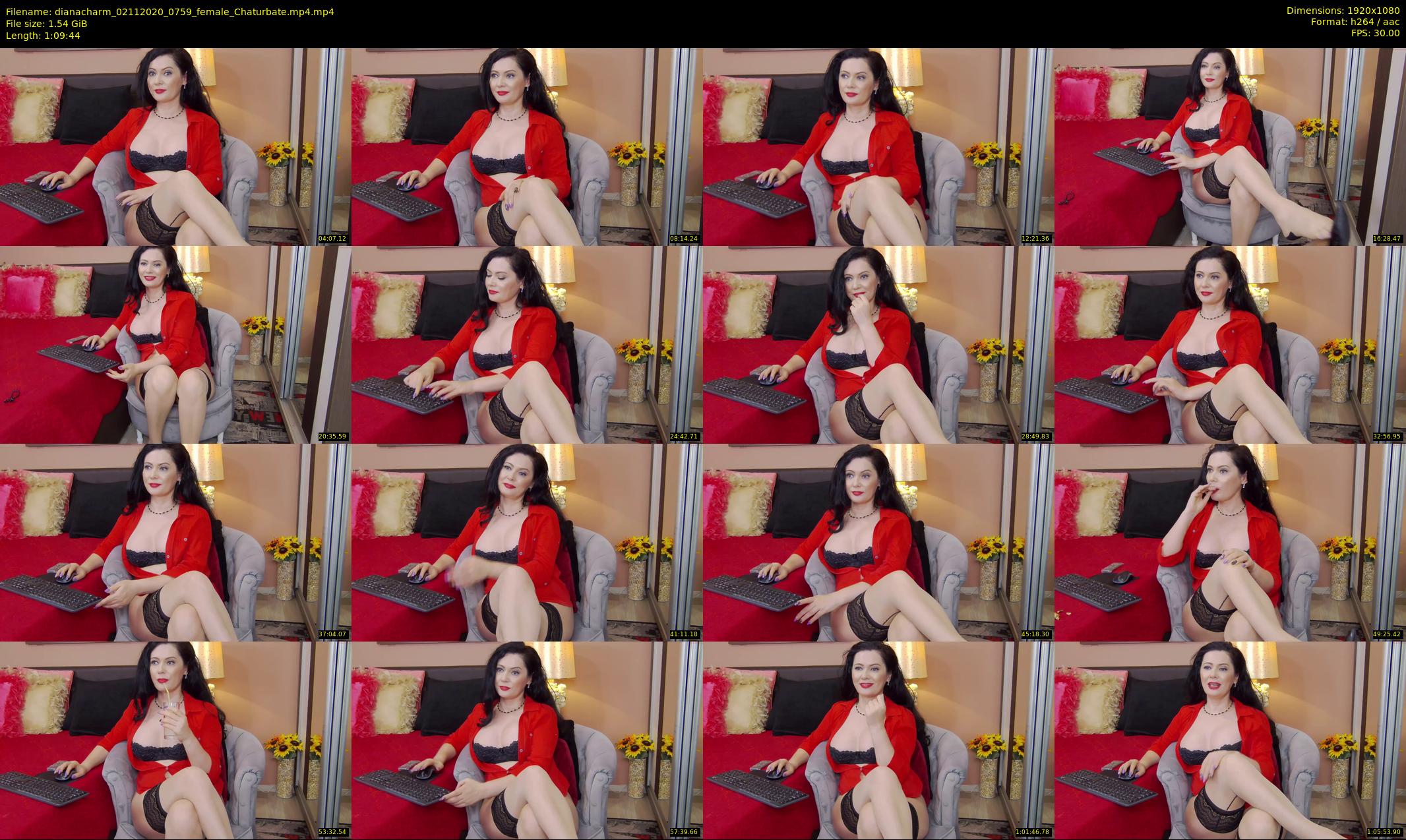 dianacharm — 70 minute Chaturbate female cam show recording, 1080p, Nov 2, 2020