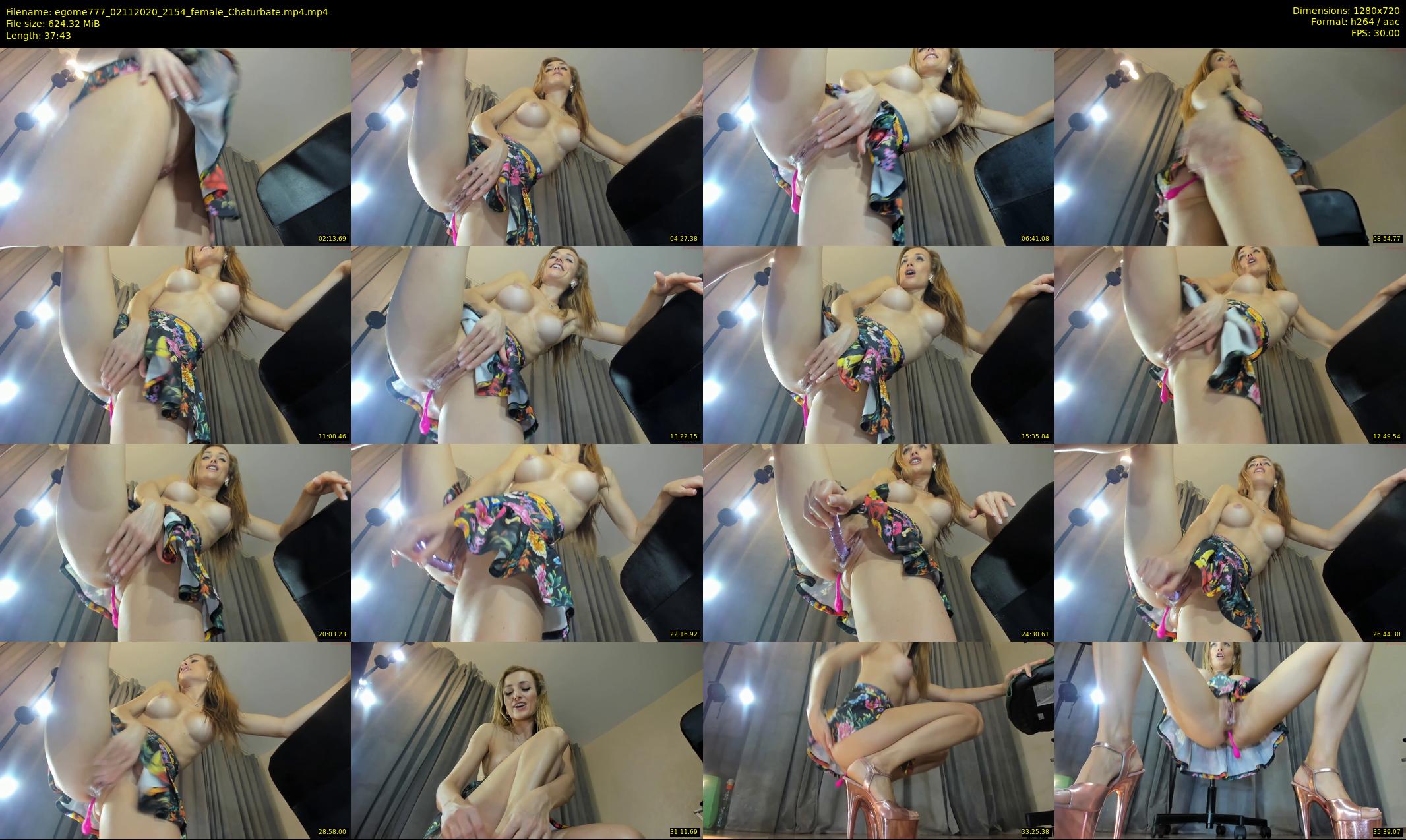 egome777 — 38 minute Chaturbate female cam show recording, 720p, Nov 2, 2020