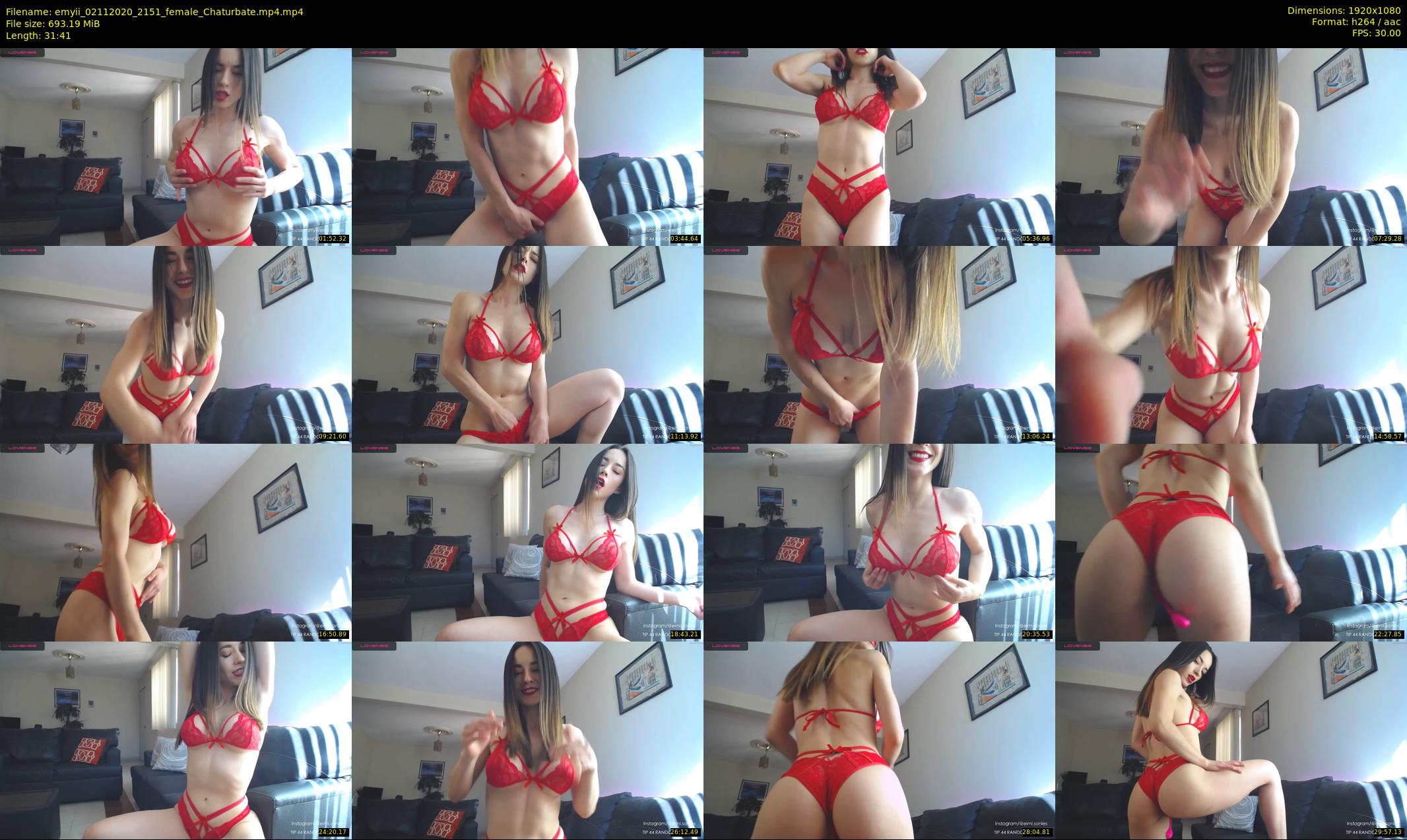 emyii — 32 minute Chaturbate female cam show recording, 1080p, Nov 2, 2020