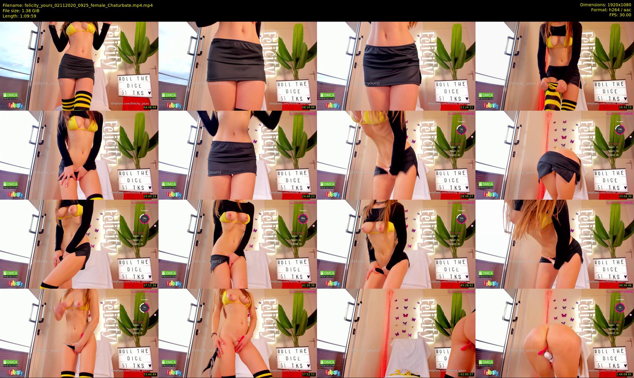 felicity_yours — 70 minute Chaturbate female cam show recording, 1080p, Nov 2, 2020