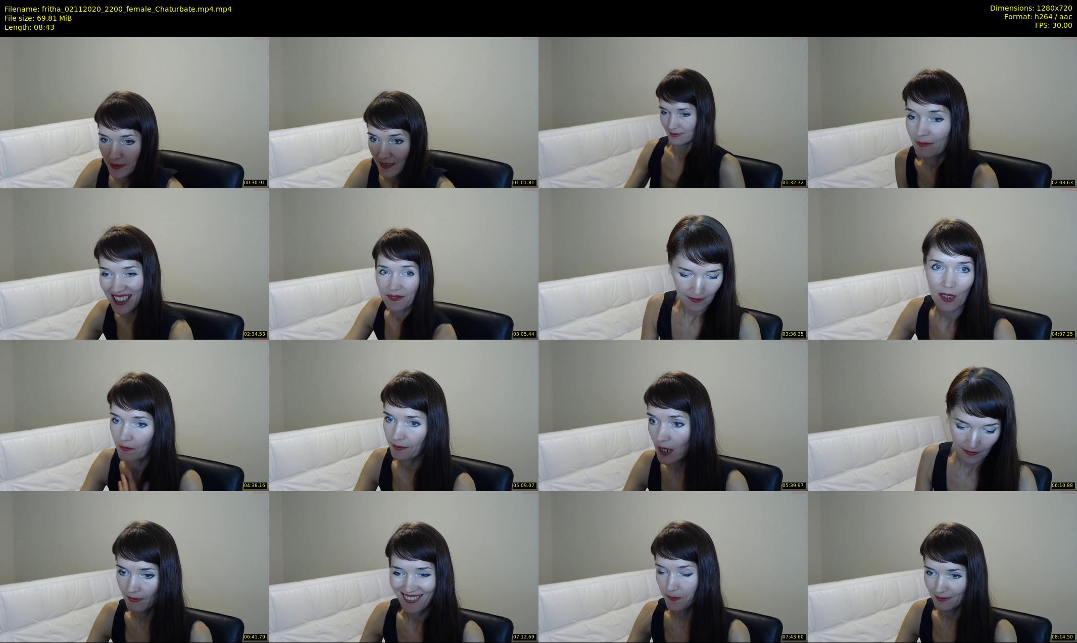 fritha — 9 minute Chaturbate female cam show recording, 720p, Nov 2, 2020