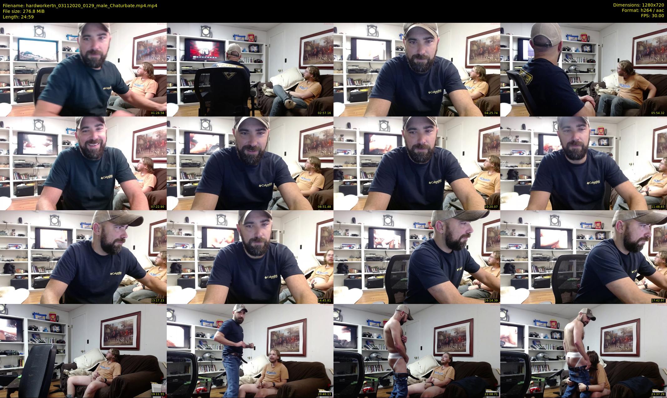 hardworkertn — 25 minute Chaturbate male cam show recording, 720p, Nov 3, 2020