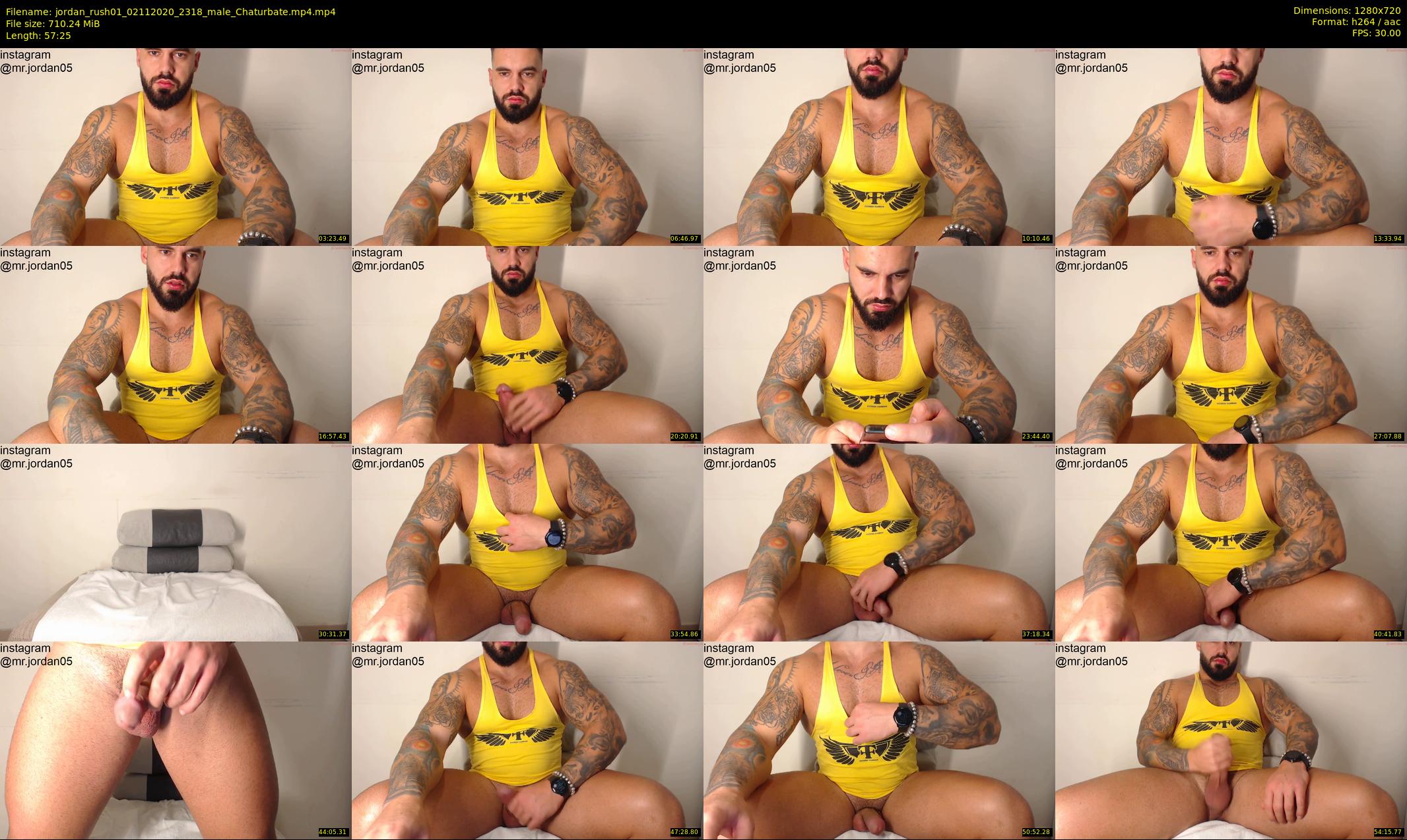 jordan_rush01 — 58 minute Chaturbate male cam show recording, 720p, Nov 2, 2020