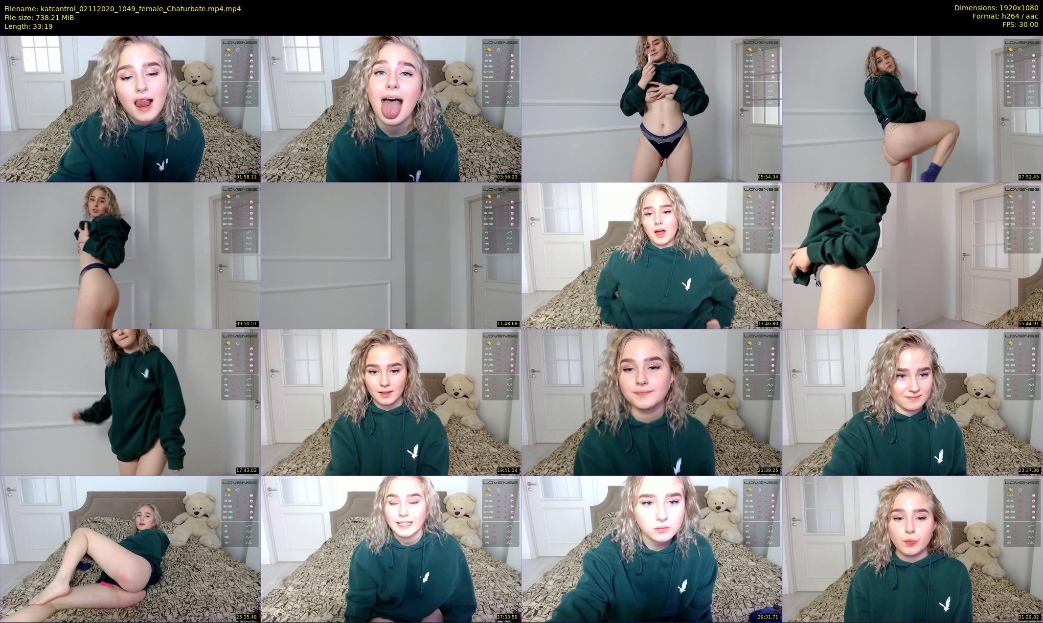 katcontrol — 34 minute Chaturbate female cam show recording, 1080p, Nov 2, 2020