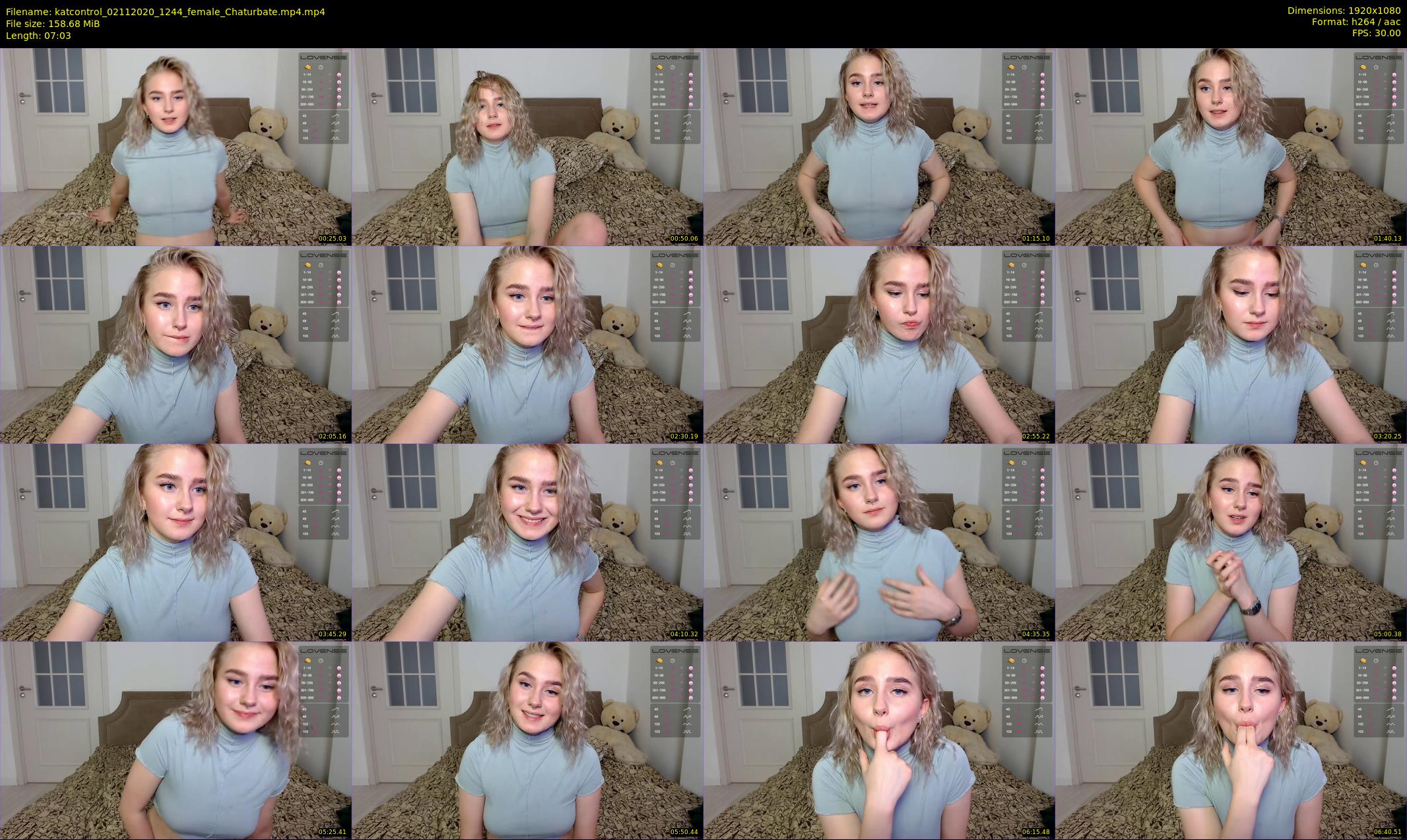 katcontrol — 8 minute Chaturbate female cam show recording, 1080p, Nov 2, 2020