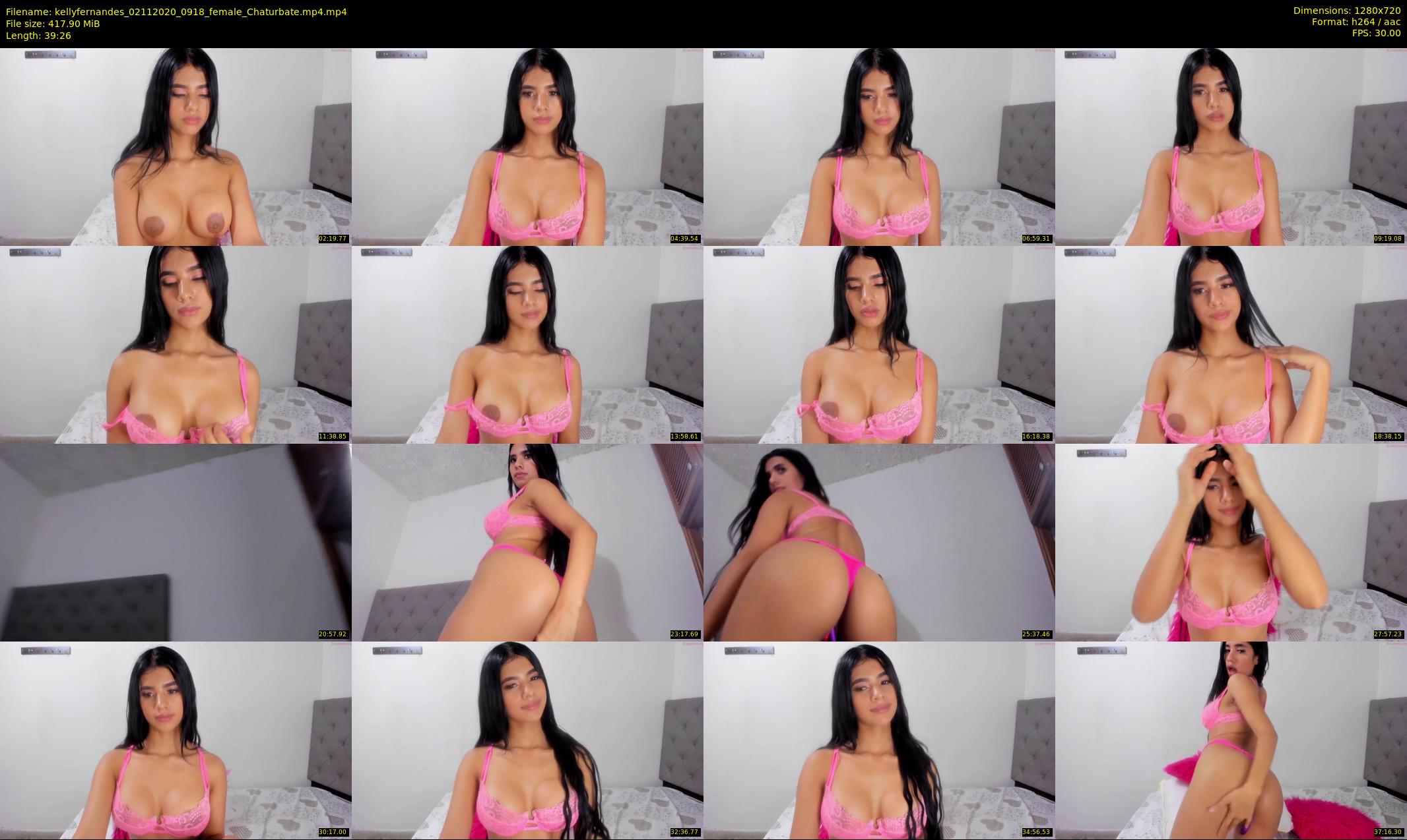 kellyfernandes — 40 minute Chaturbate female cam show recording, 720p, Nov 2, 2020