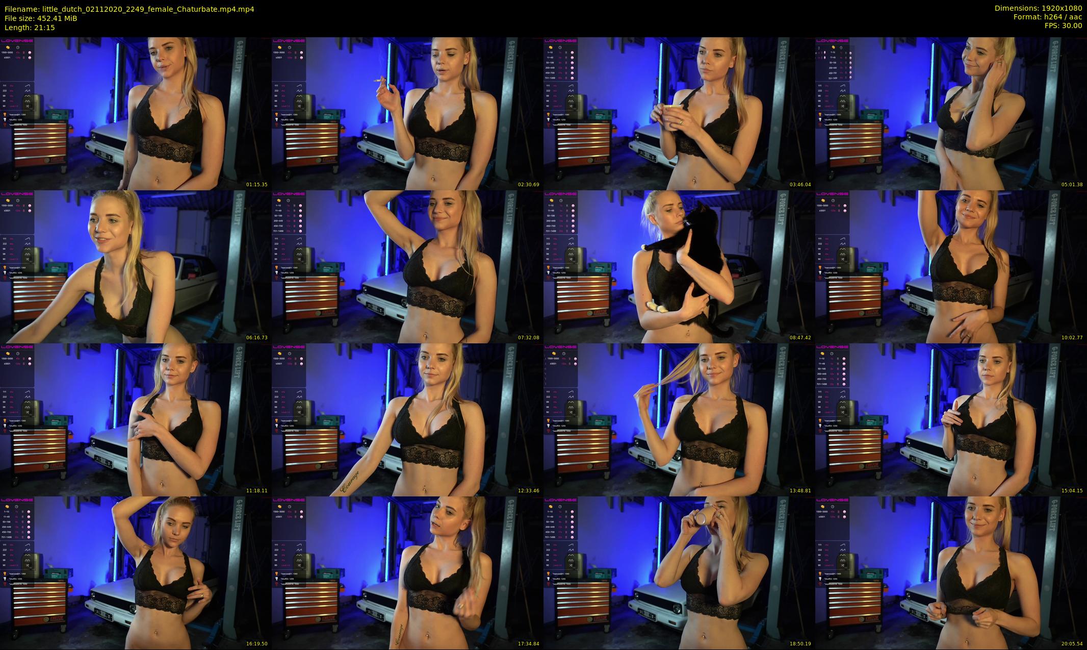 little_dutch — 22 minute Chaturbate female cam show recording, 1080p, Nov 2, 2020