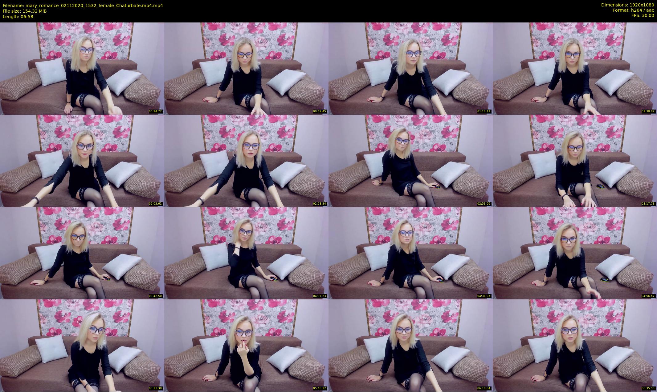 mary_romance — 7 minute Chaturbate female cam show recording, 1080p, Nov 2, 2020