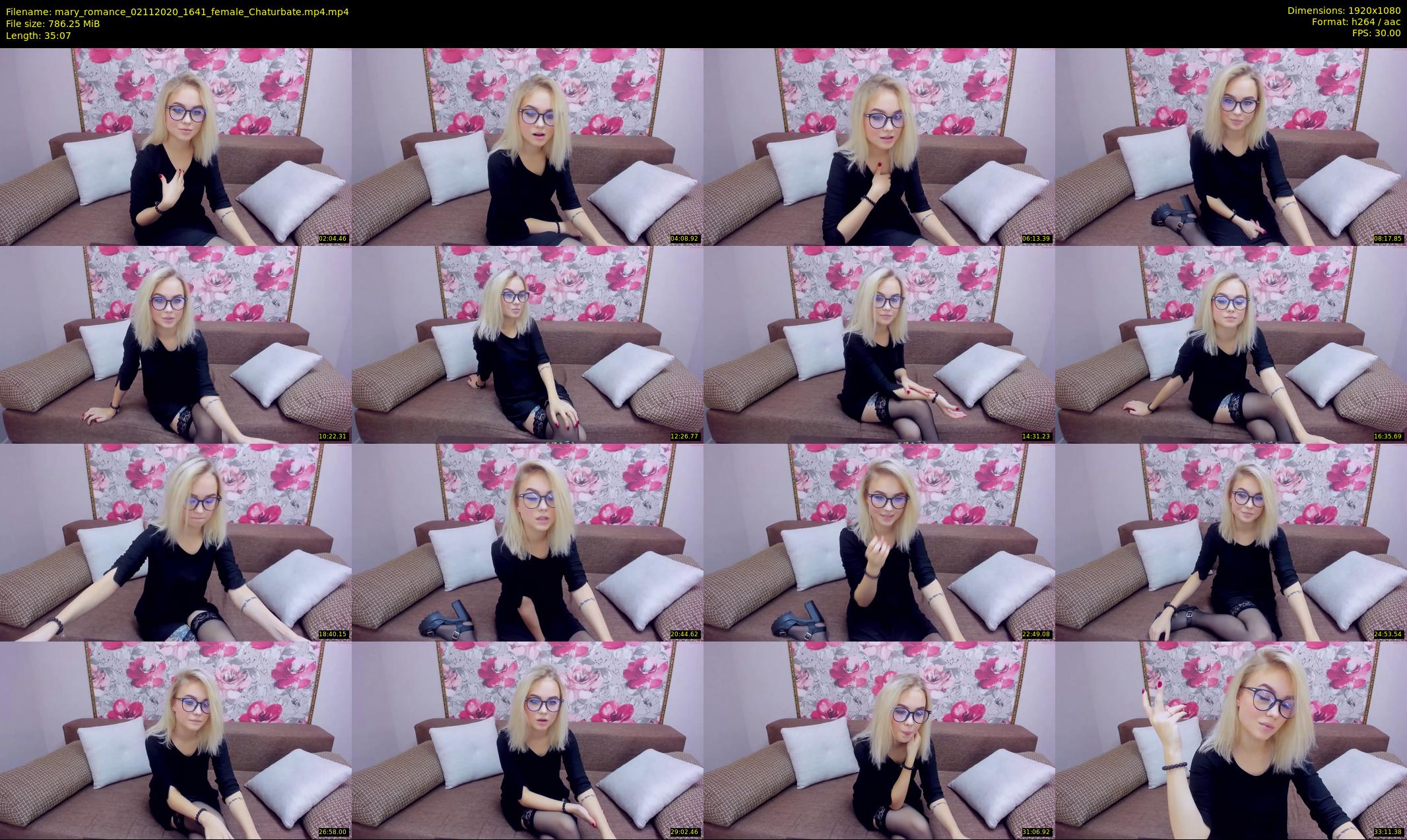 mary_romance — 36 minute Chaturbate female cam show recording, 1080p, Nov 2, 2020