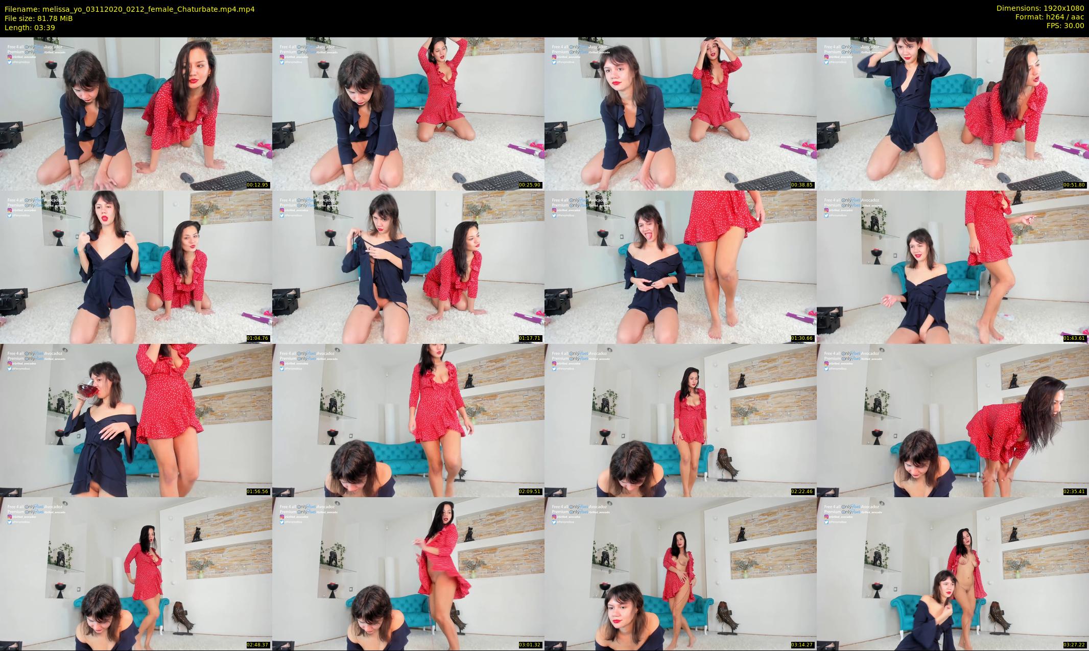 melissa_yo — 4 minute Chaturbate female cam show recording, 1080p, Nov 3, 2020