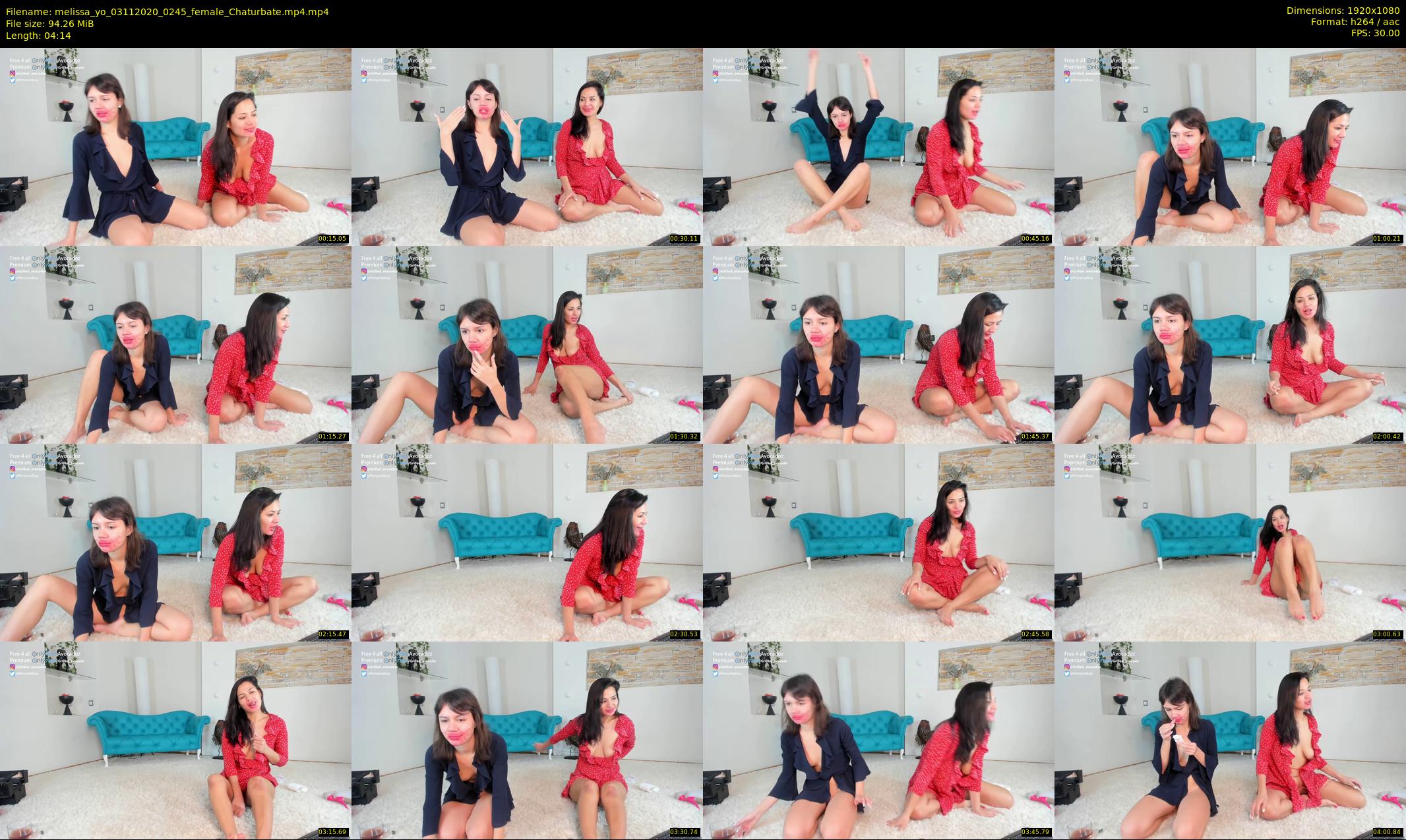 melissa_yo — 5 minute Chaturbate female cam show recording, 1080p, Nov 3, 2020