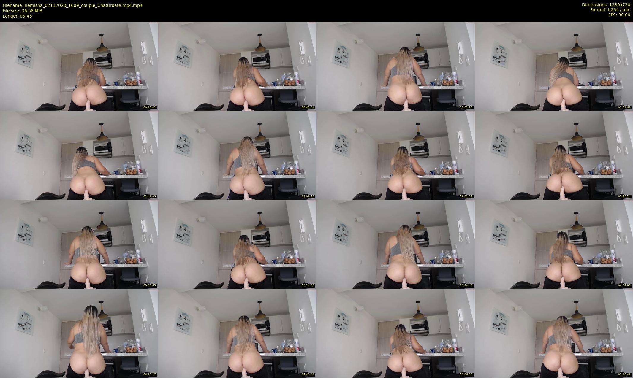 nemisha — 6 minute Chaturbate female cam show recording, 720p, Nov 2, 2020