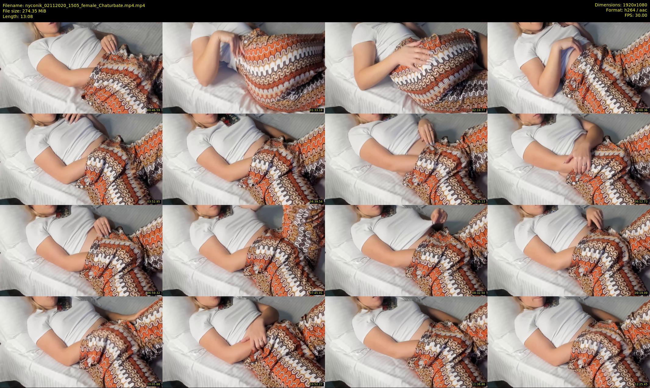 nyconik — 14 minute Chaturbate female cam show recording, 1080p, Nov 2, 2020