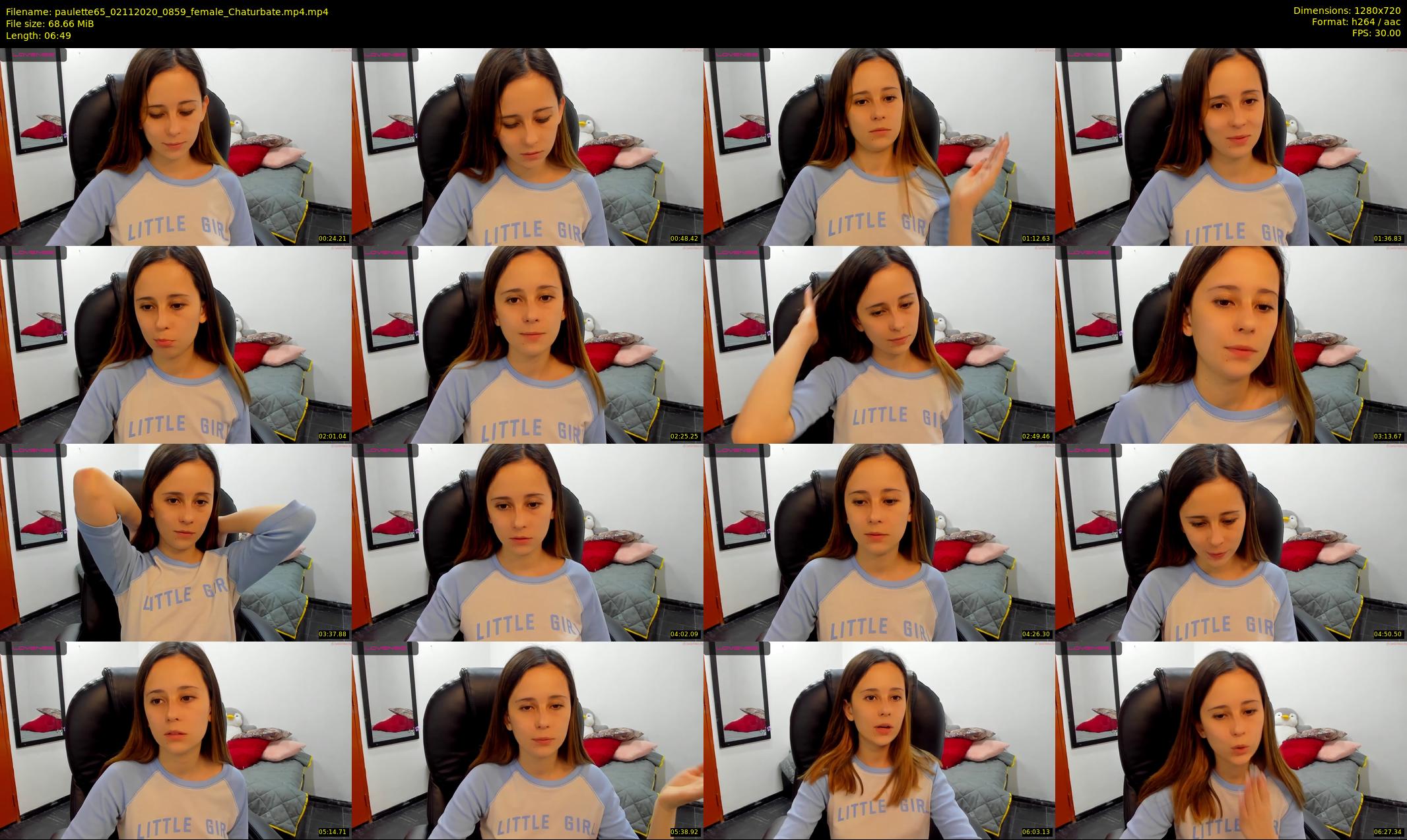 paulette65 — 7 minute Chaturbate female cam show recording, 720p, Nov 2, 2020