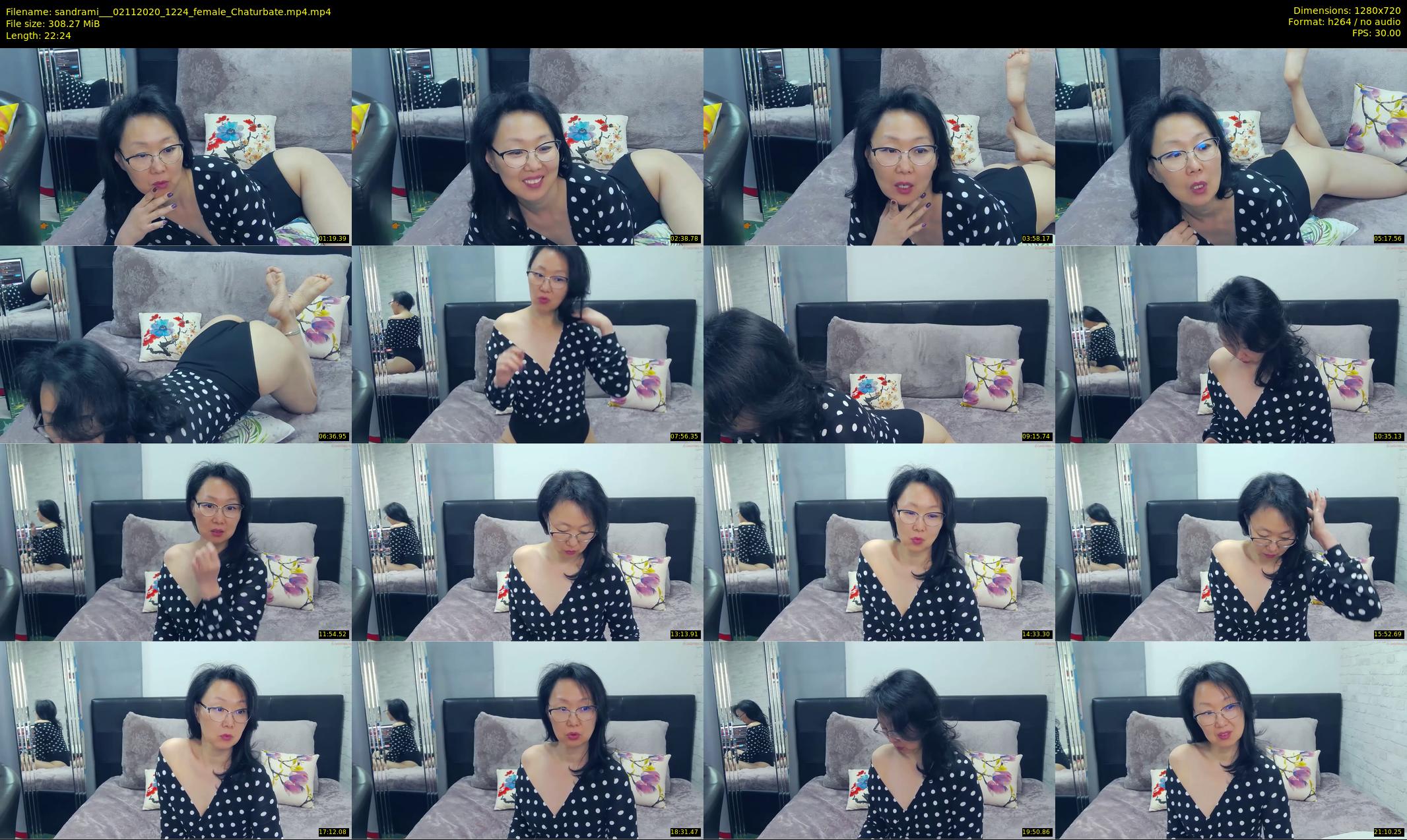 sandrami__ — 23 minute Chaturbate female cam show recording, 720p, Nov 2, 2020