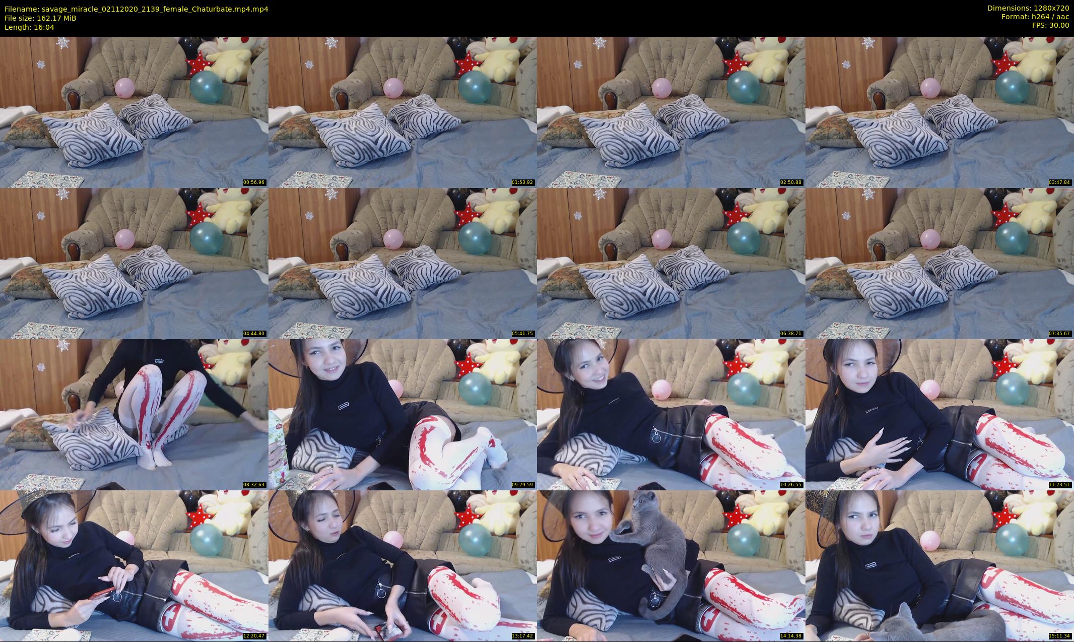 savage_miracle — 17 minute Chaturbate female cam show recording, 720p, Nov 2, 2020