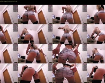 scarlettandtom — 8 minute Chaturbate couple cam show recording, 720p, Nov 3, 2020