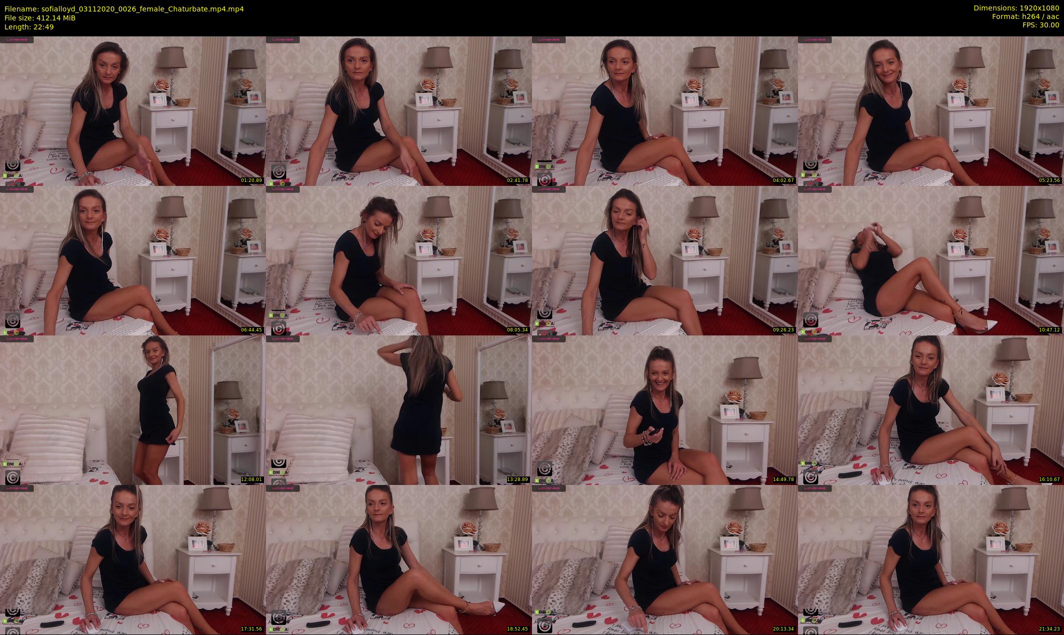 sofialloyd — 23 minute Chaturbate female cam show recording, 1080p, Nov 3, 2020