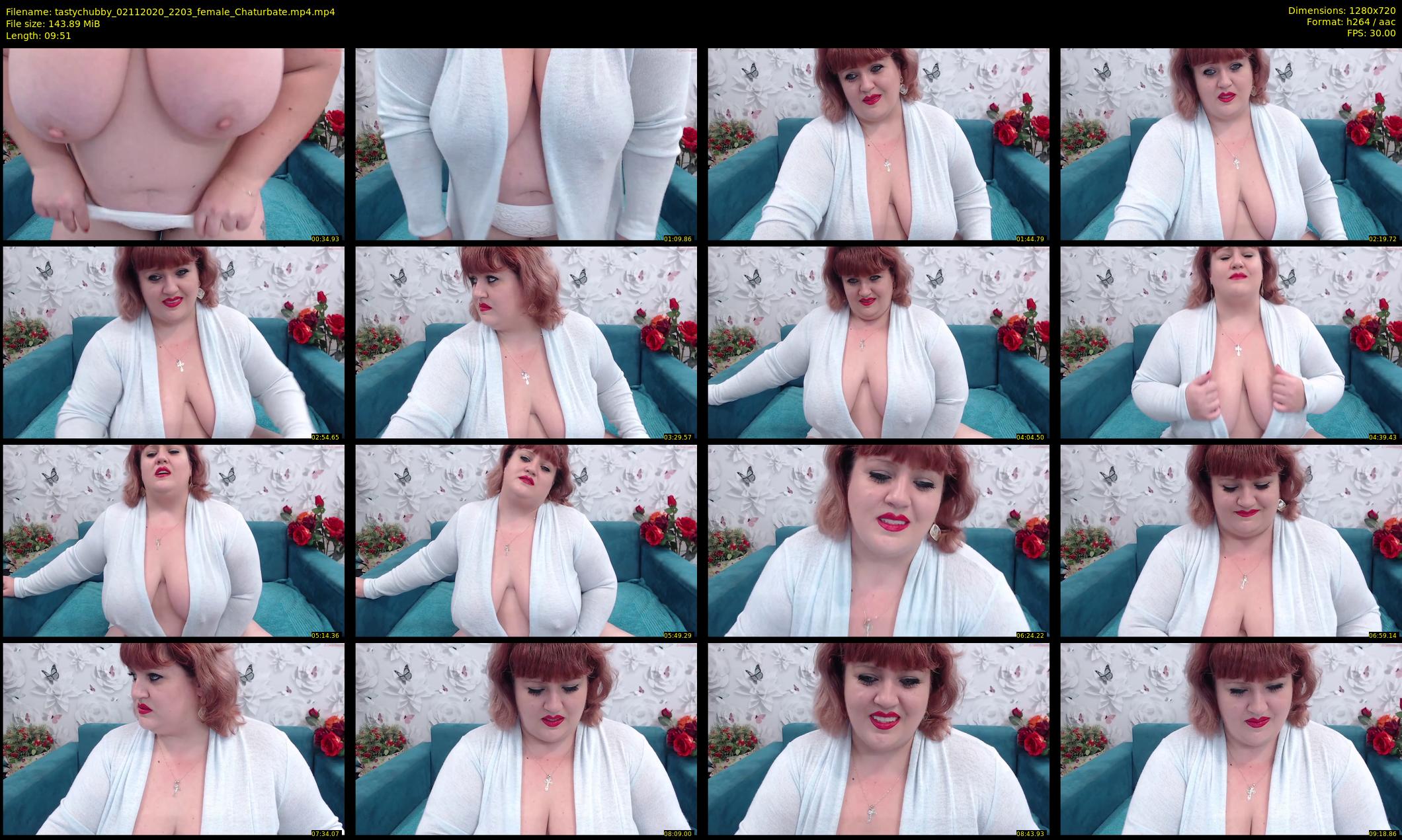 tastychubby — 10 minute Chaturbate female cam show recording, 720p, Nov 2, 2020
