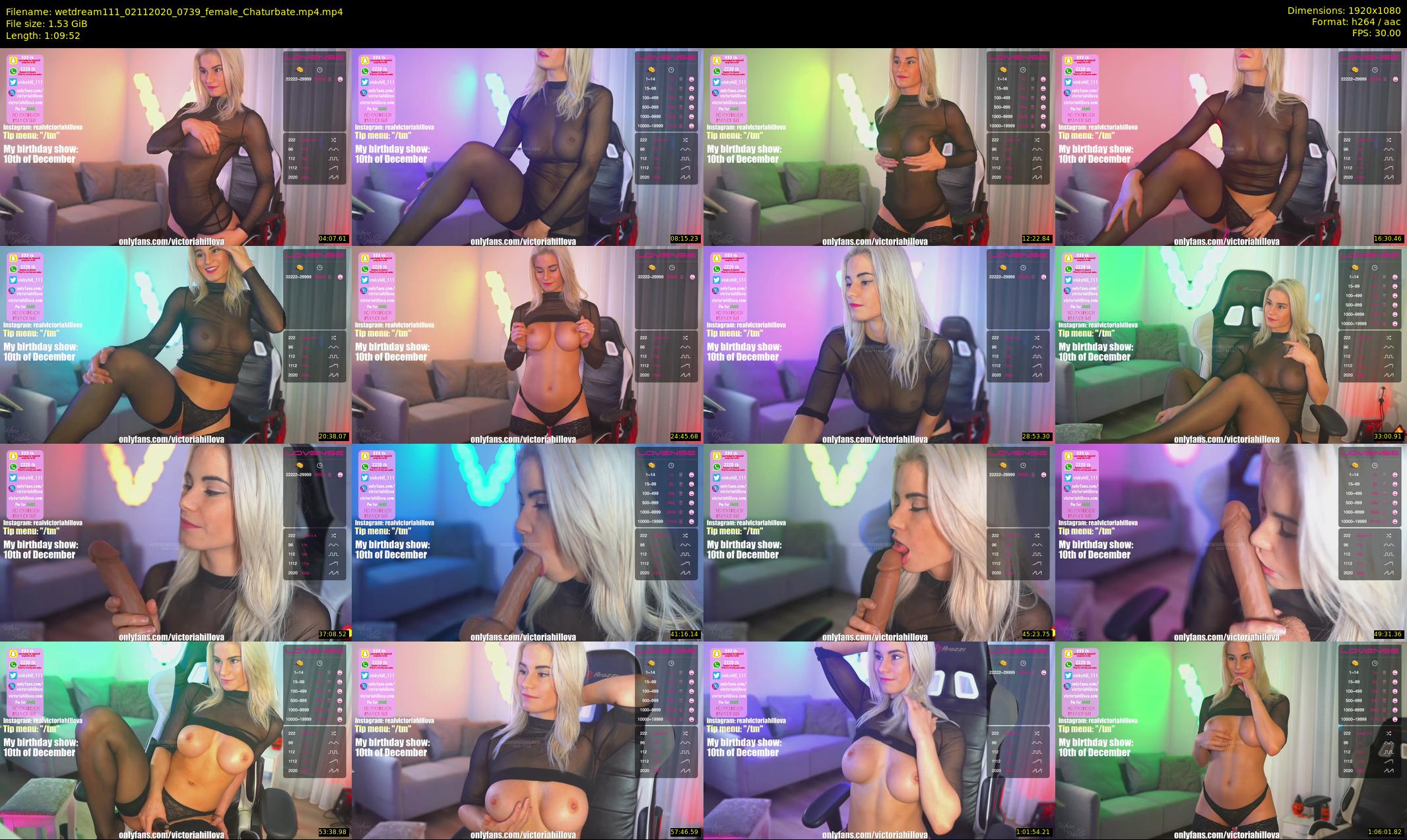wetdream111 — 70 minute Chaturbate couple cam show recording, 1080p, Nov 2, 2020