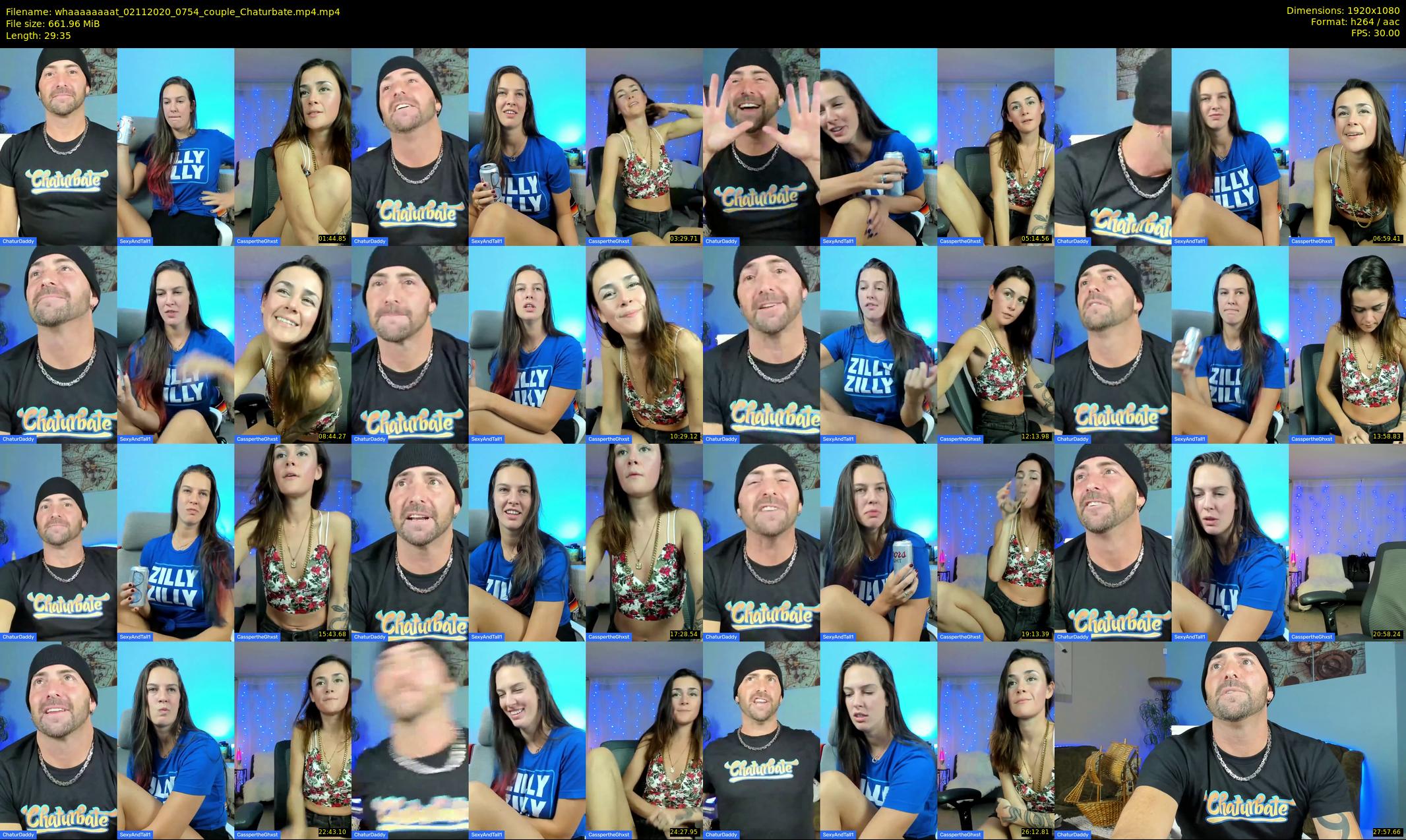 whaaaaaaaat — 30 minute Chaturbate couple cam show recording, 1080p, Nov 2, 2020