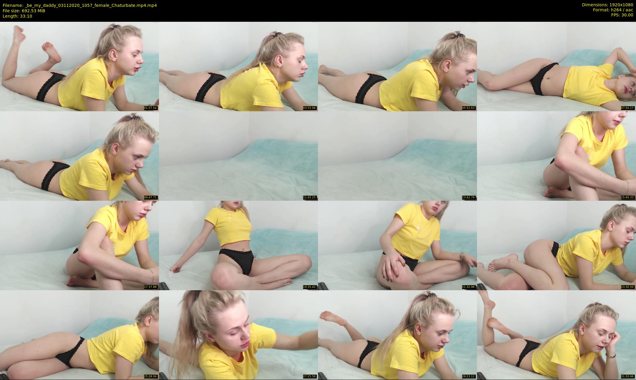 _be_my_daddy — 34 minute Chaturbate female cam show recording, 1080p, Nov 3, 2020