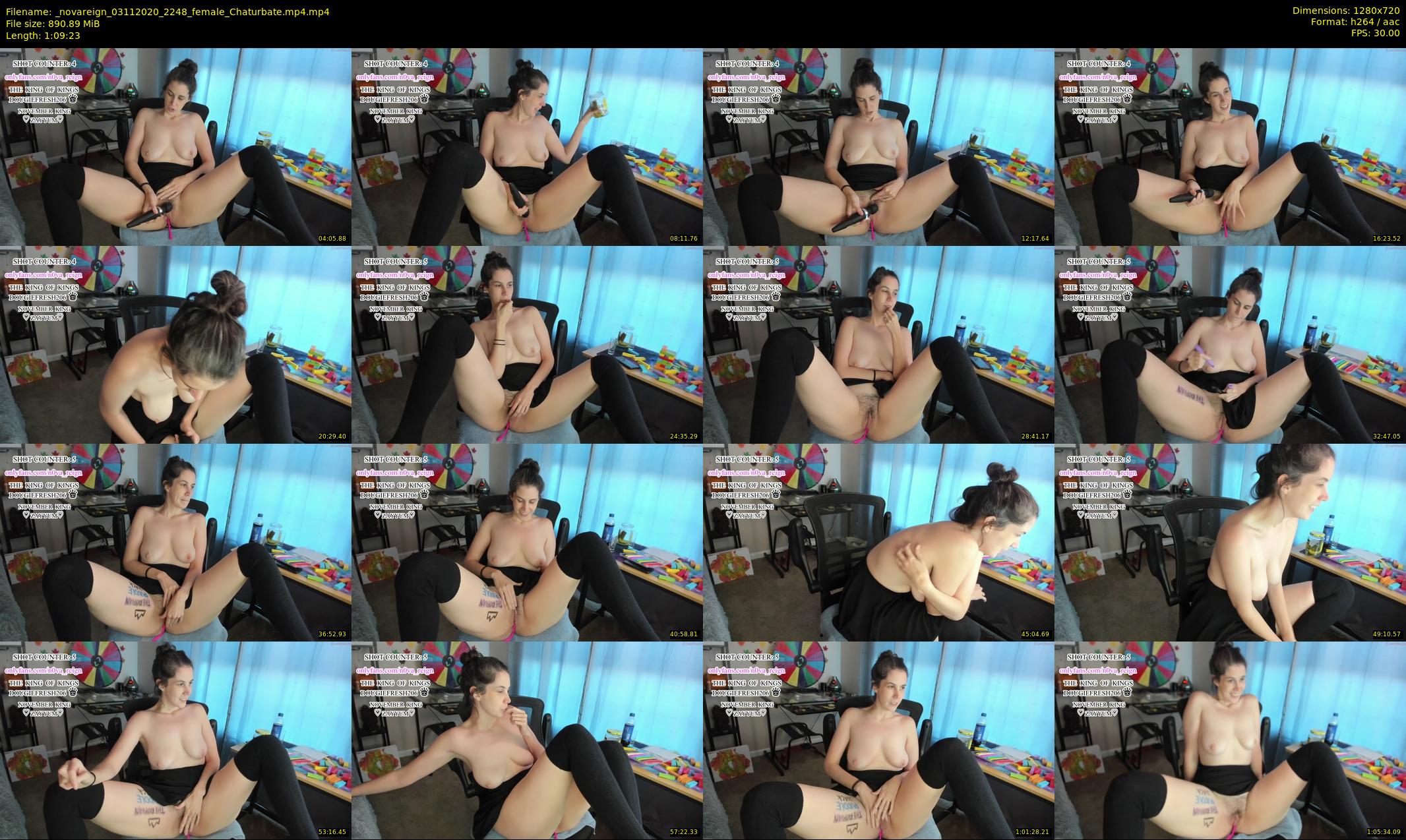 _novareign — 70 minute Chaturbate female cam show recording, 720p, Nov 3, 2020