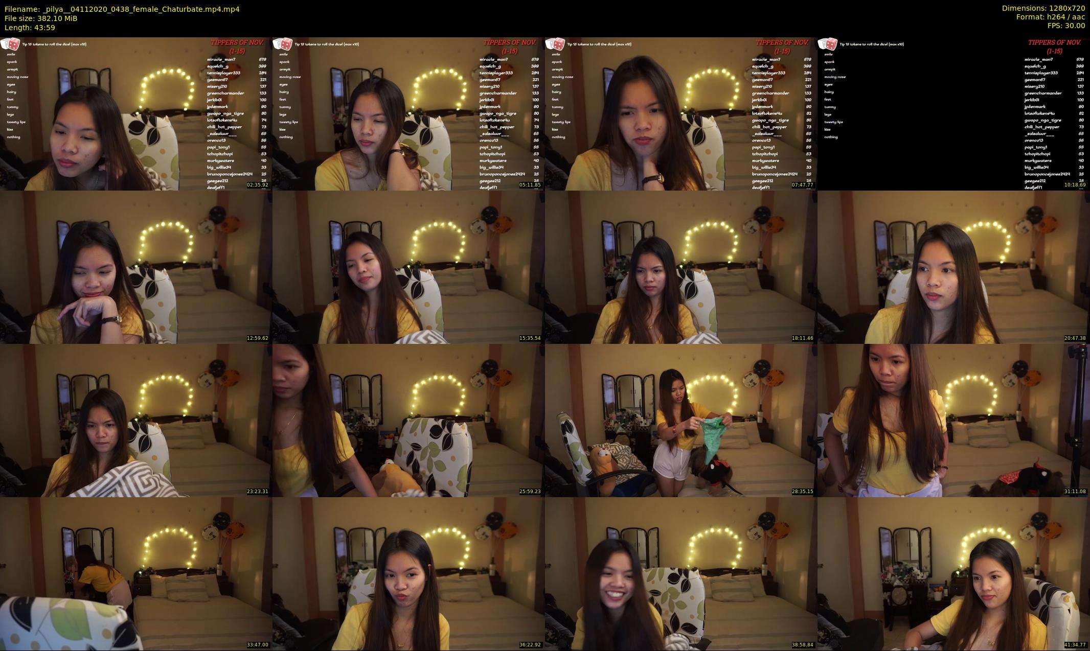 _pilya_ — 44 minute Chaturbate female cam show recording, 720p, Nov 4, 2020