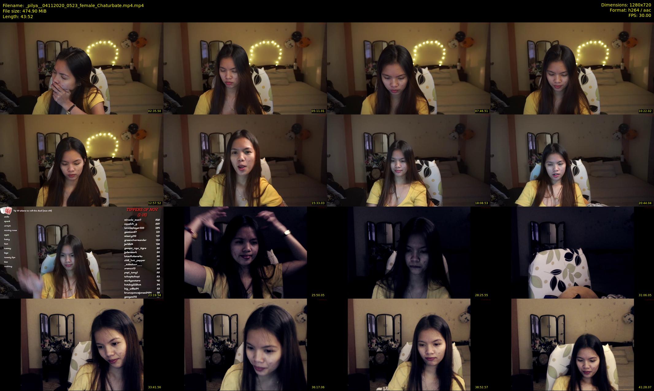 _pilya_ — 44 minute Chaturbate female cam show recording, 720p, Nov 4, 2020