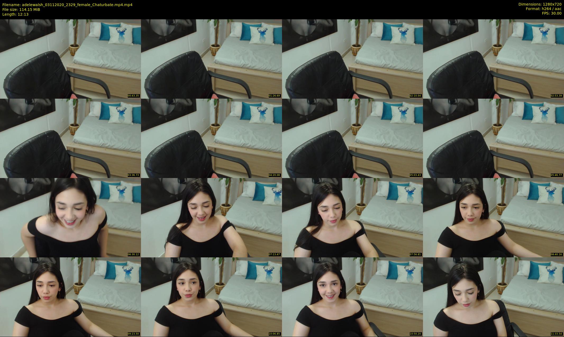 adelewalsh — 13 minute Chaturbate female cam show recording, 720p, Nov 3, 2020