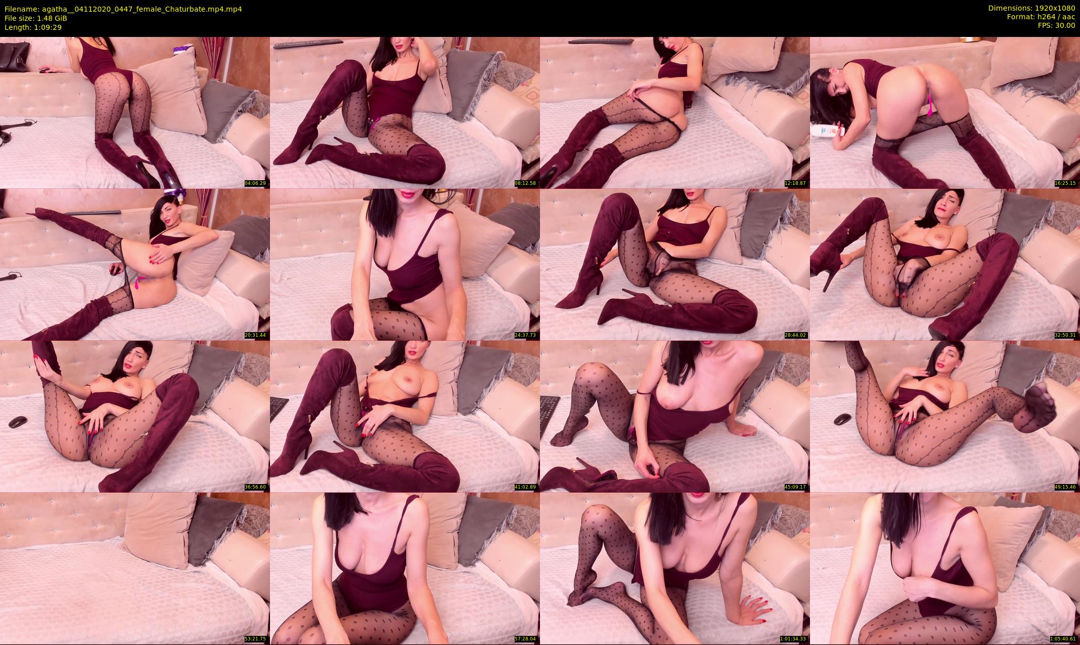 agatha_ — 70 minute Chaturbate female cam show recording, 1080p, Nov 4, 2020