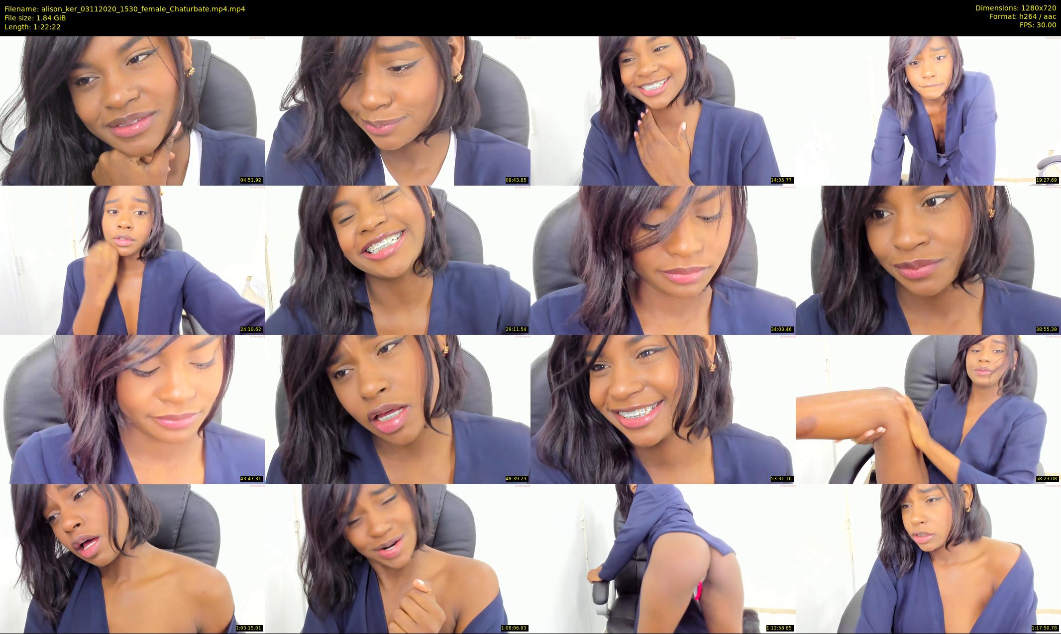 alison_ker — 83 minute Chaturbate female cam show recording, 720p, Nov 3, 2020