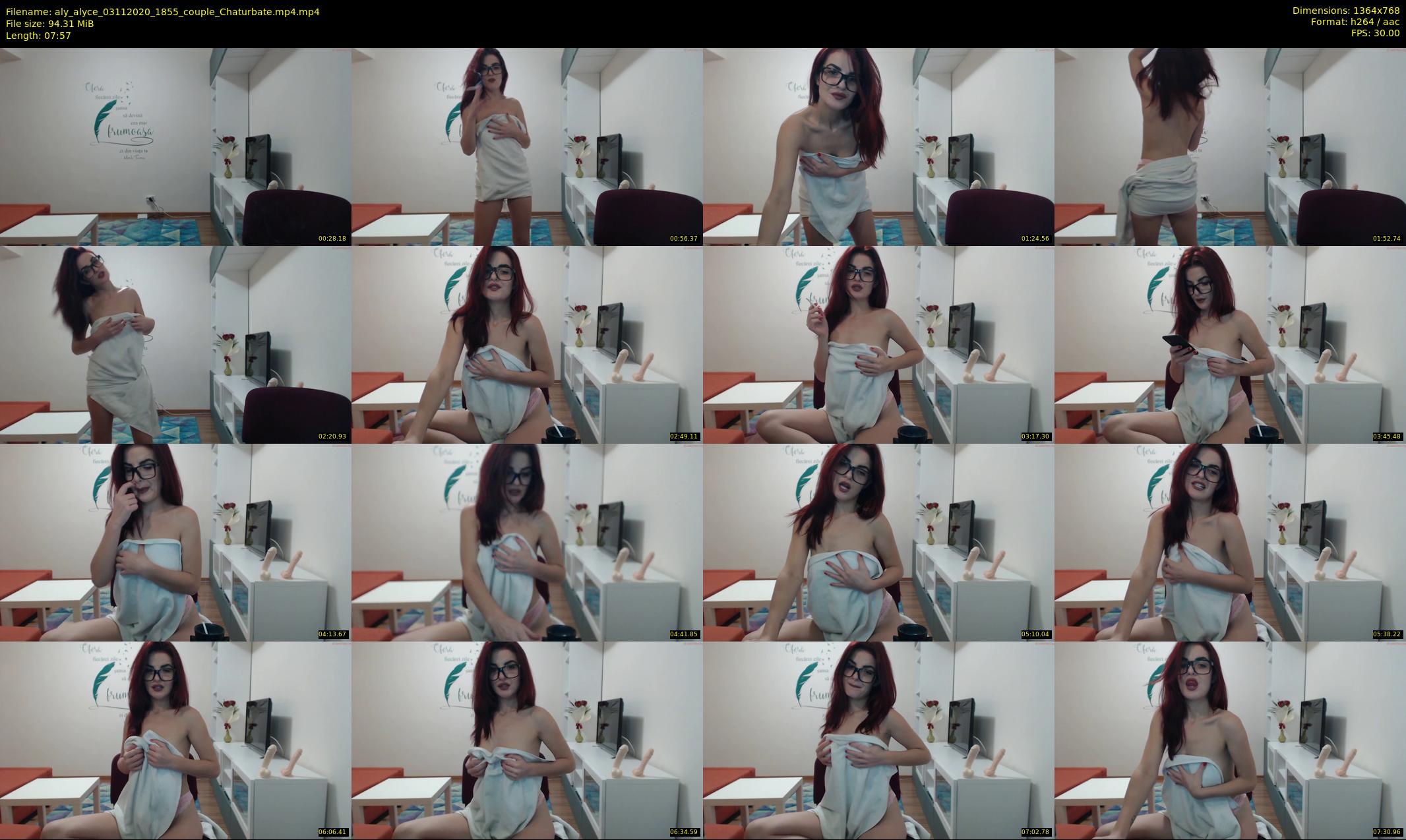 aly_alyce — 8 minute Chaturbate female cam show recording, 720p, Nov 3, 2020