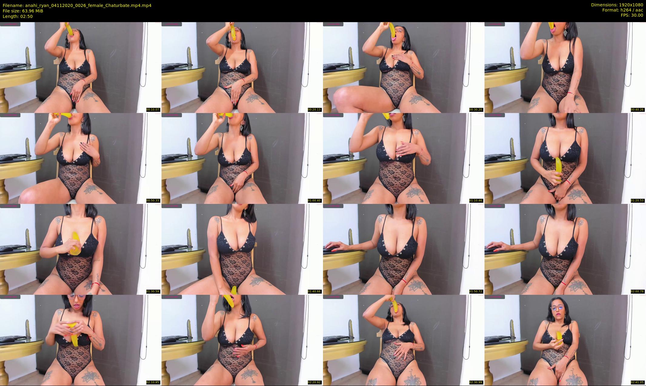 anahi_ryan — 3 minute Chaturbate female cam show recording, 1080p, Nov 4, 2020