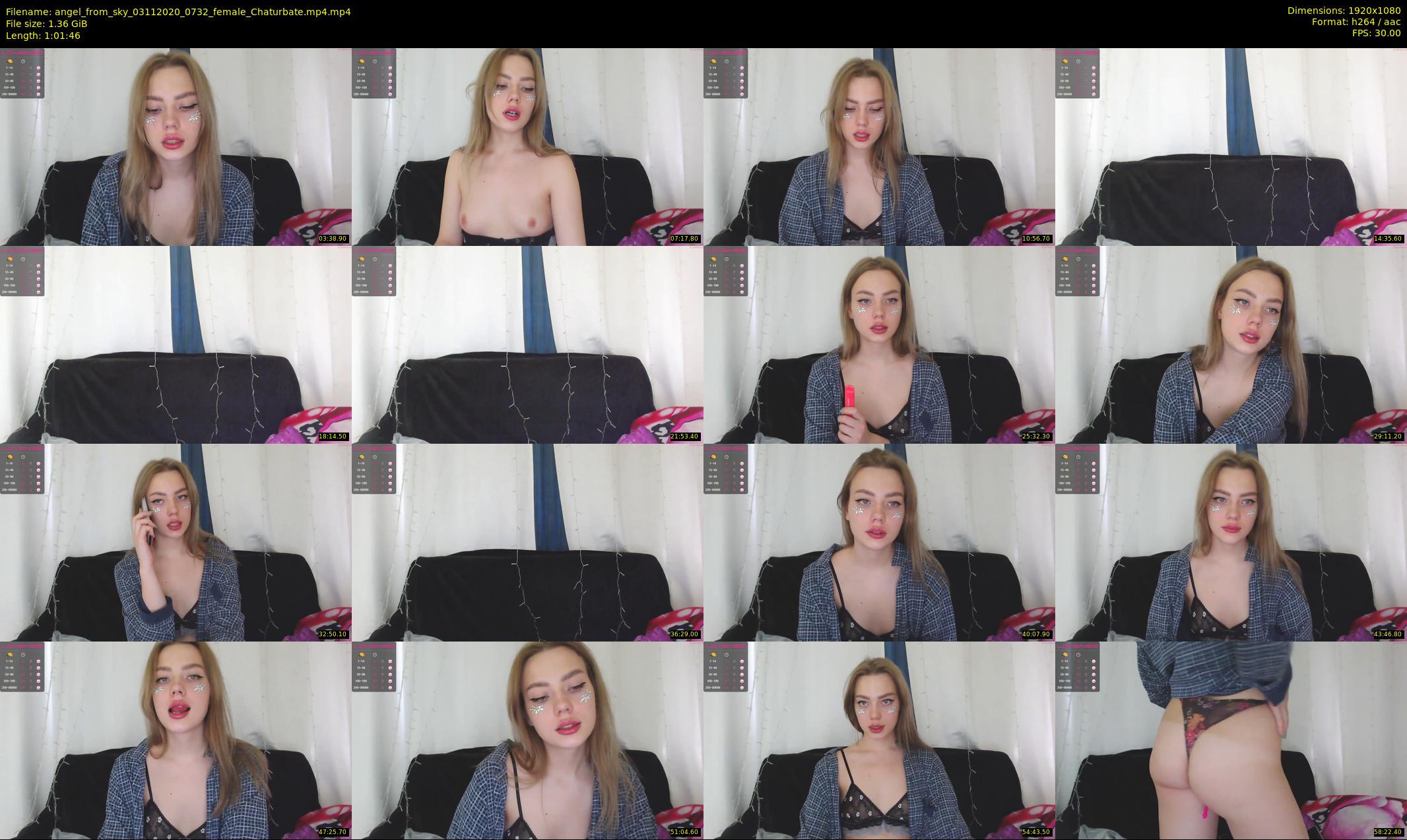 angel_from_sky — 62 minute Chaturbate female cam show recording, 1080p, Nov 3, 2020