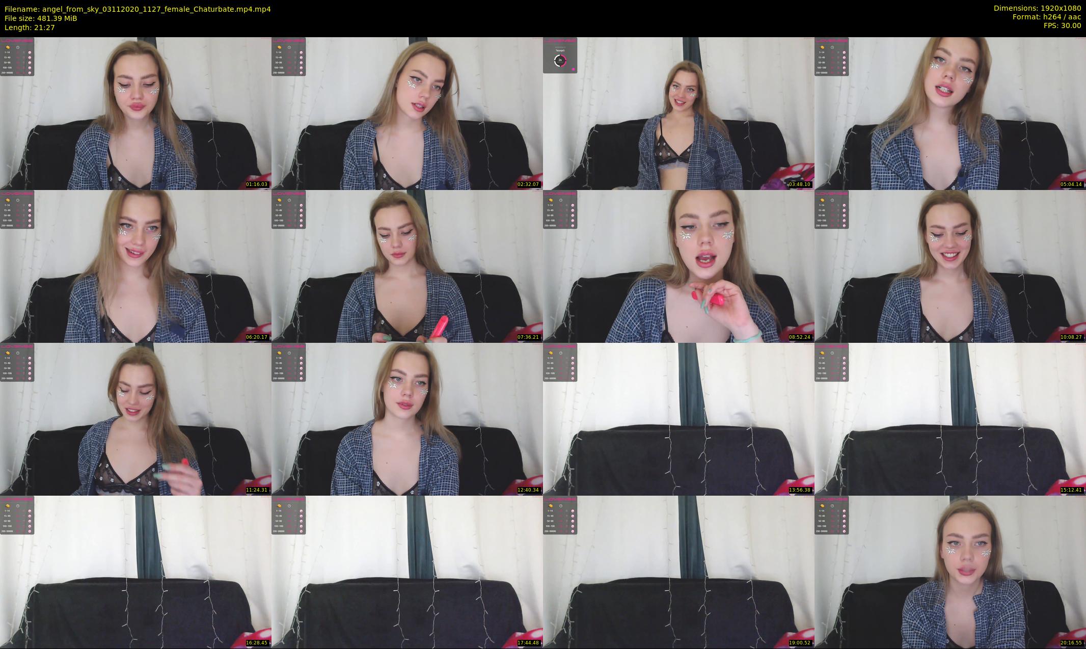 angel_from_sky — 22 minute Chaturbate female cam show recording, 1080p, Nov 3, 2020