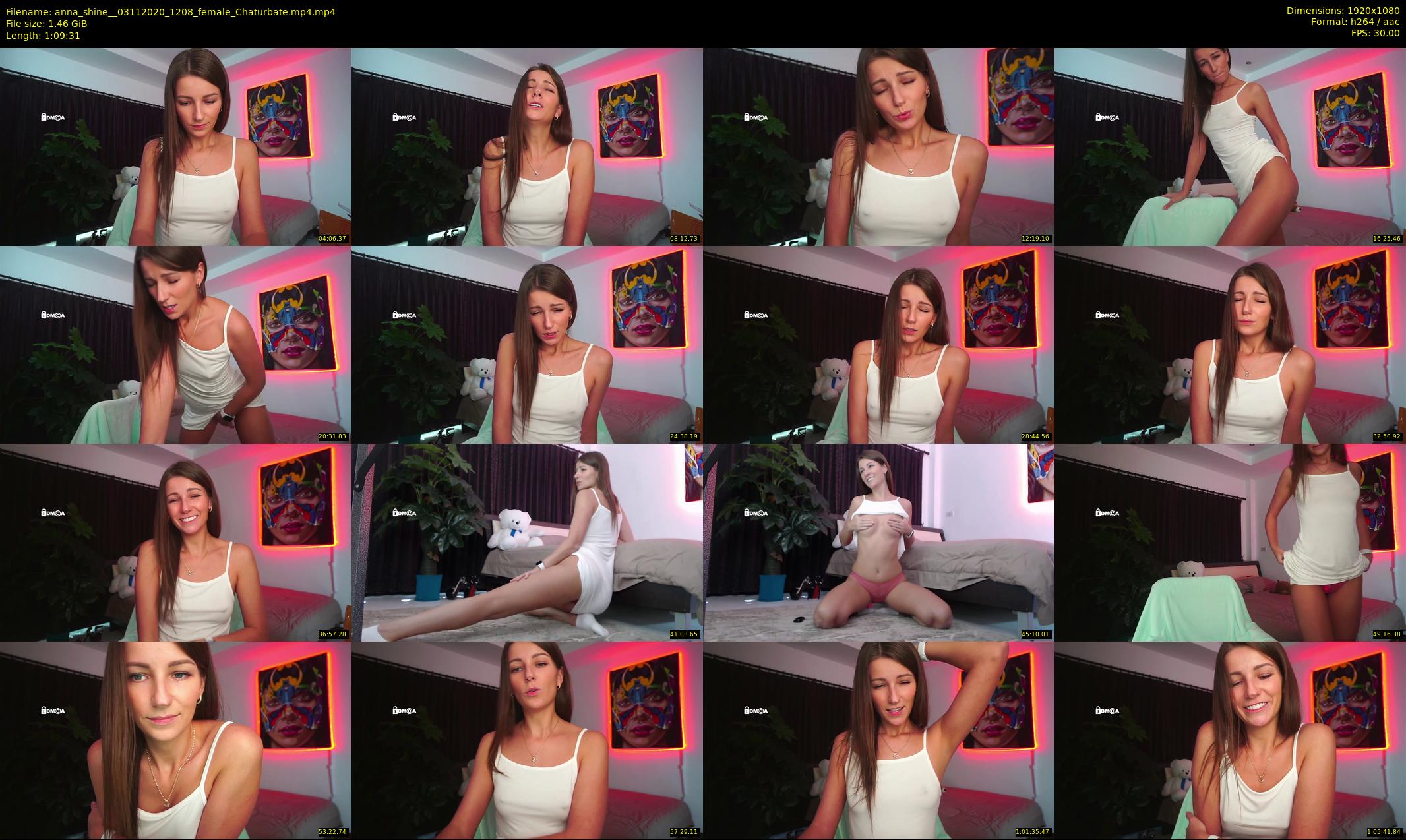 anna_shine_ — 70 minute Chaturbate female cam show recording, 1080p, Nov 3, 2020