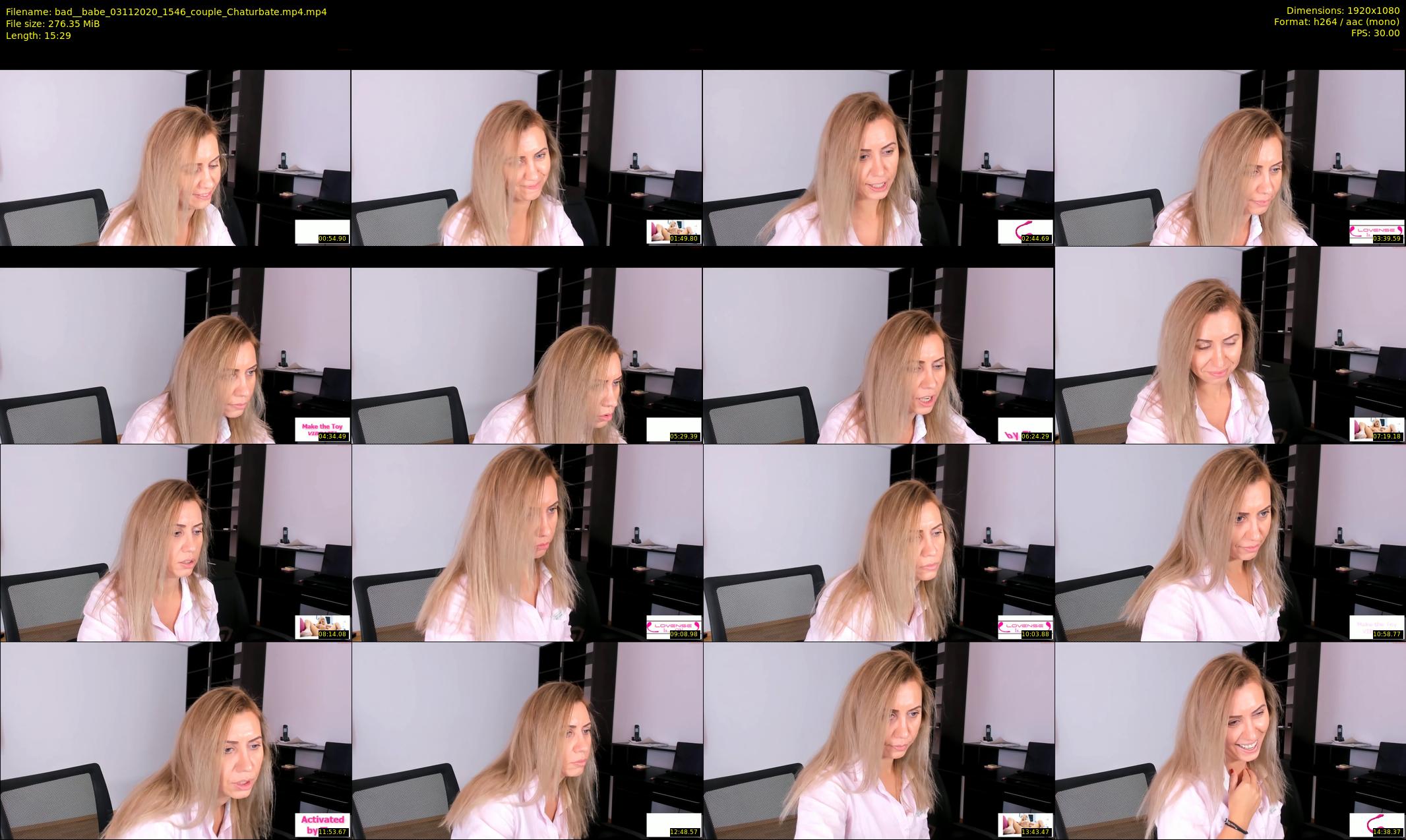 bad__babe — 16 minute Chaturbate female cam show recording, 1080p, Nov 3, 2020