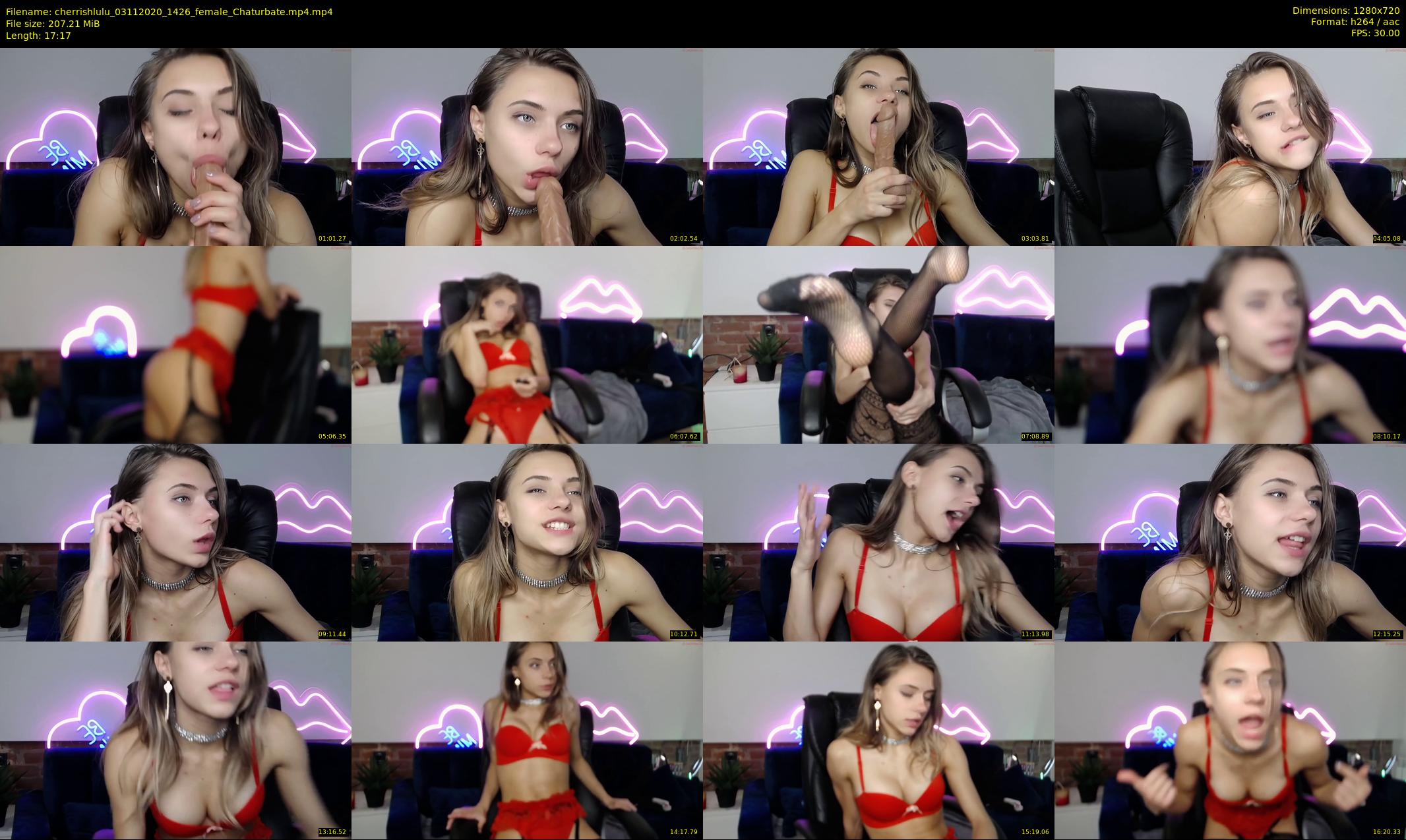 cherrishlulu — 18 minute Chaturbate female cam show recording, 720p, Nov 3, 2020