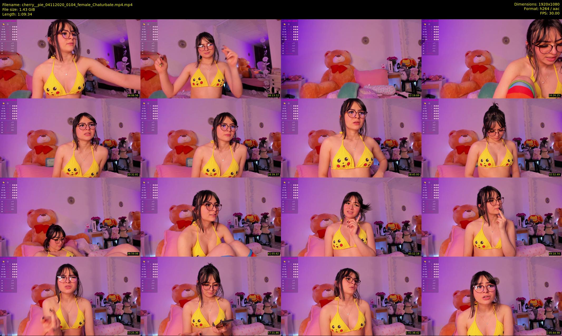 cherry__pie — 70 minute Chaturbate female cam show recording, 1080p, Nov 4, 2020