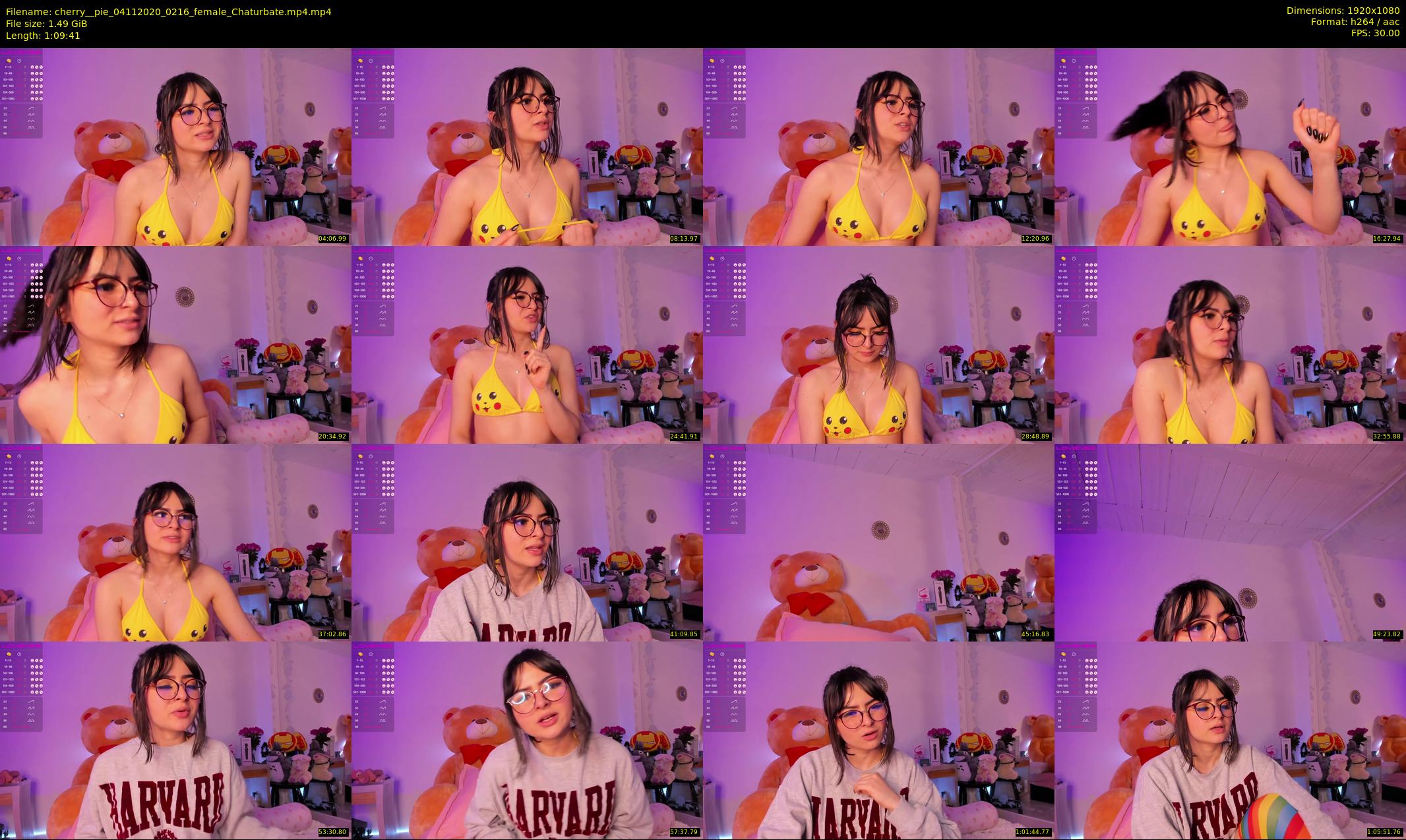 cherry__pie — 70 minute Chaturbate female cam show recording, 1080p, Nov 4, 2020