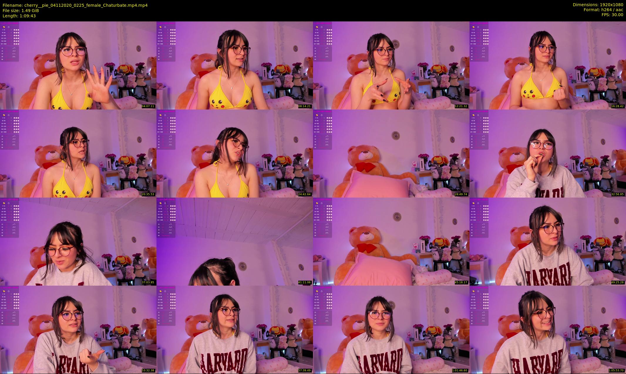 cherry__pie — 70 minute Chaturbate female cam show recording, 1080p, Nov 4, 2020