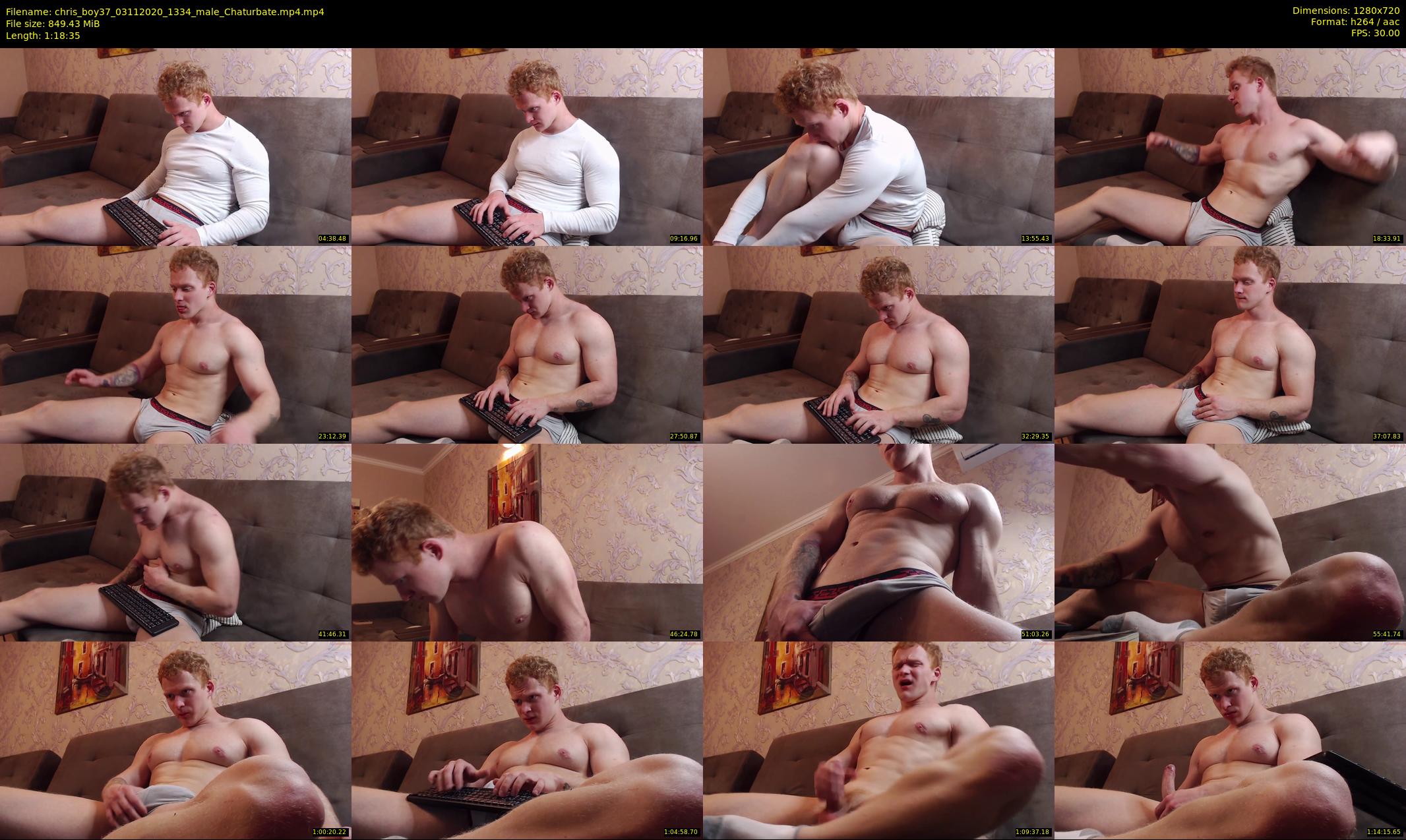 chris_boy37 — 79 minute Chaturbate male cam show recording, 720p, Nov 3, 2020
