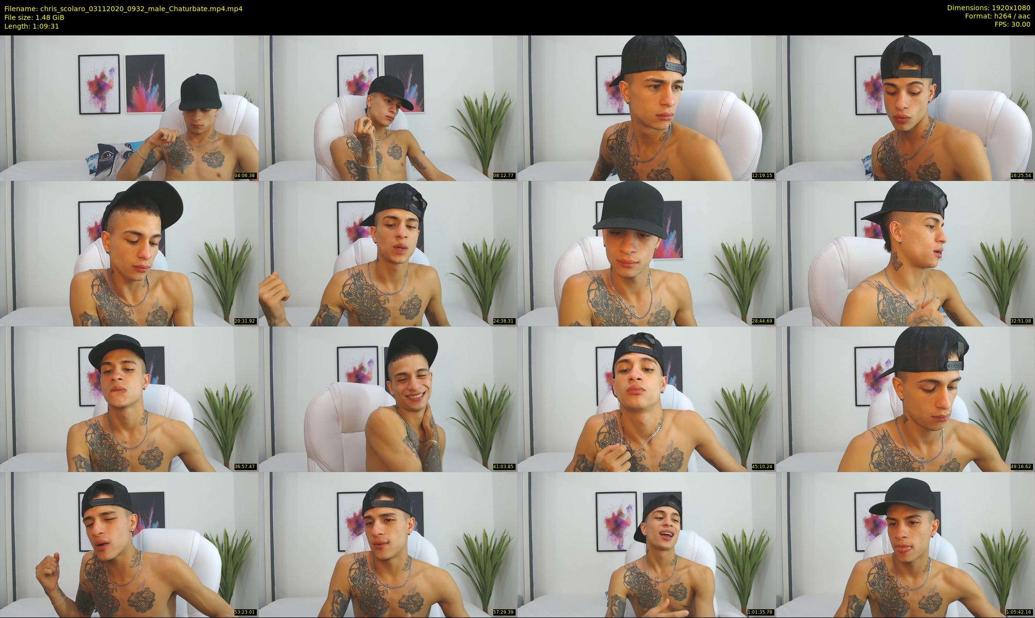 chris_scolaro — 70 minute Chaturbate male cam show recording, 1080p, Nov 3, 2020